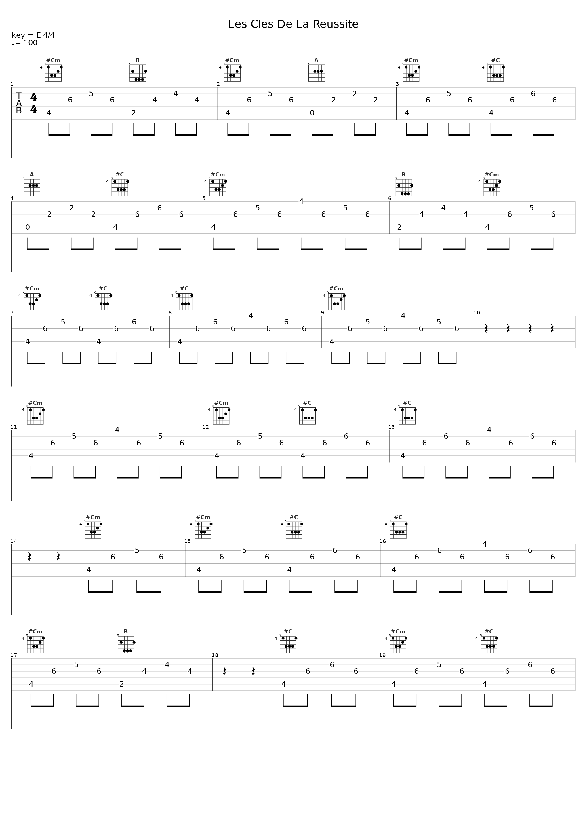 Les Cles De La Reussite_Soprano_1