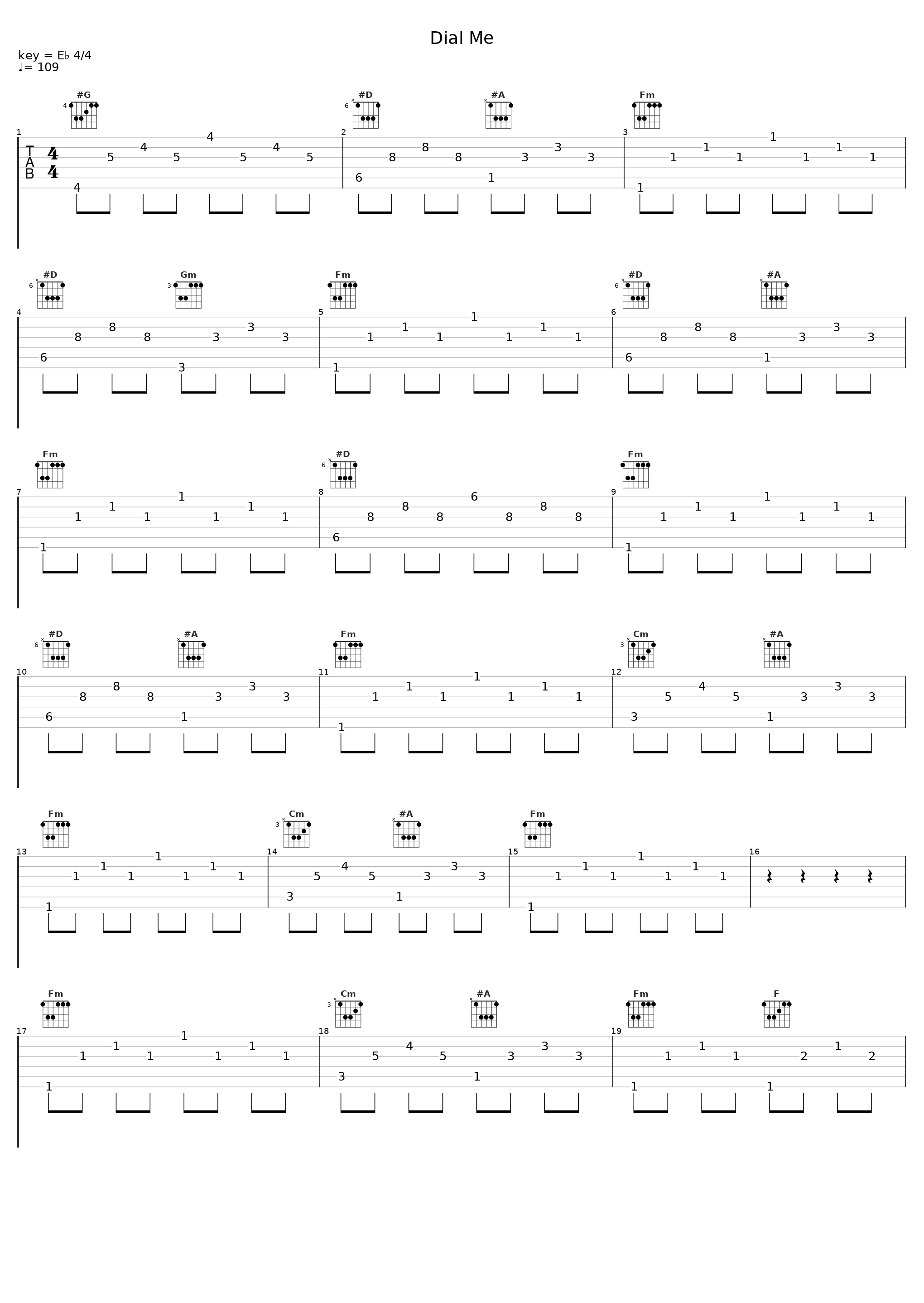 Dial Me_Twin Theory,Fabich,Bambie,Lewis Thomson,Neave Applebaum,Anna Linnea Lagerqvist,Christian Fabich_1