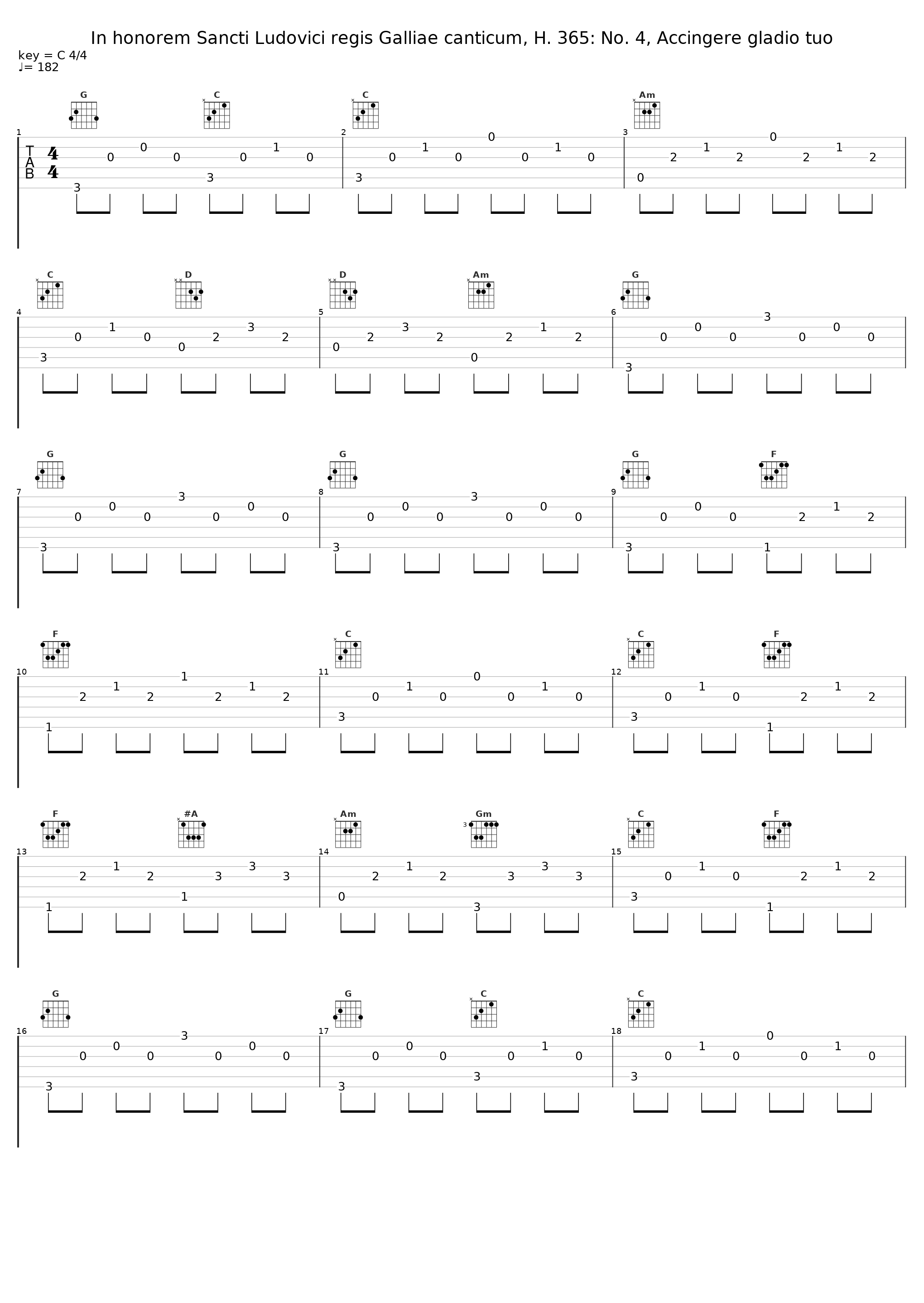 In honorem Sancti Ludovici regis Galliae canticum, H. 365: No. 4, Accingere gladio tuo_Le Parlement de Musique,Martin Gester,Maîtrise de Bretagne_1