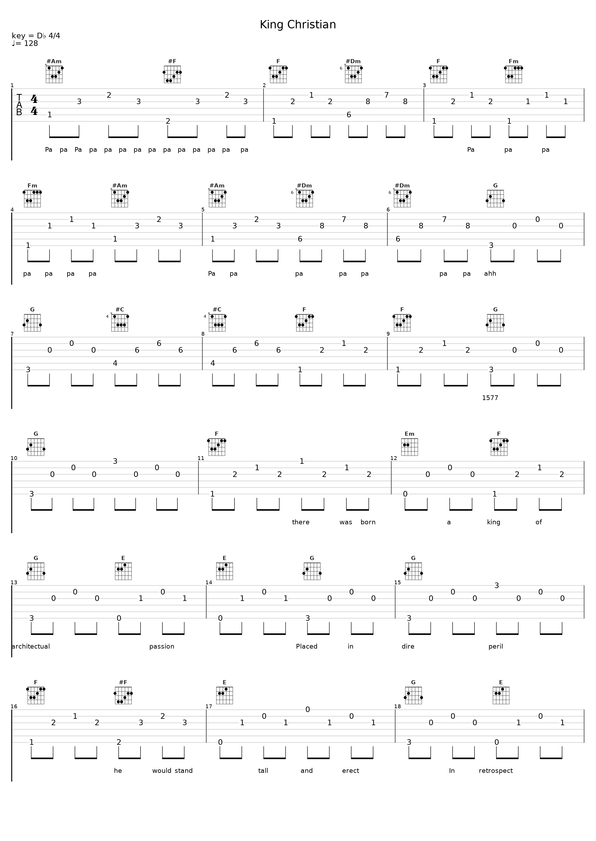 King Christian_Mew,Jonas Bjerre Terkelsbøl,Johan Wohlert,Silas Utke Graae Jørgensen,Bo Rune Madsen_1