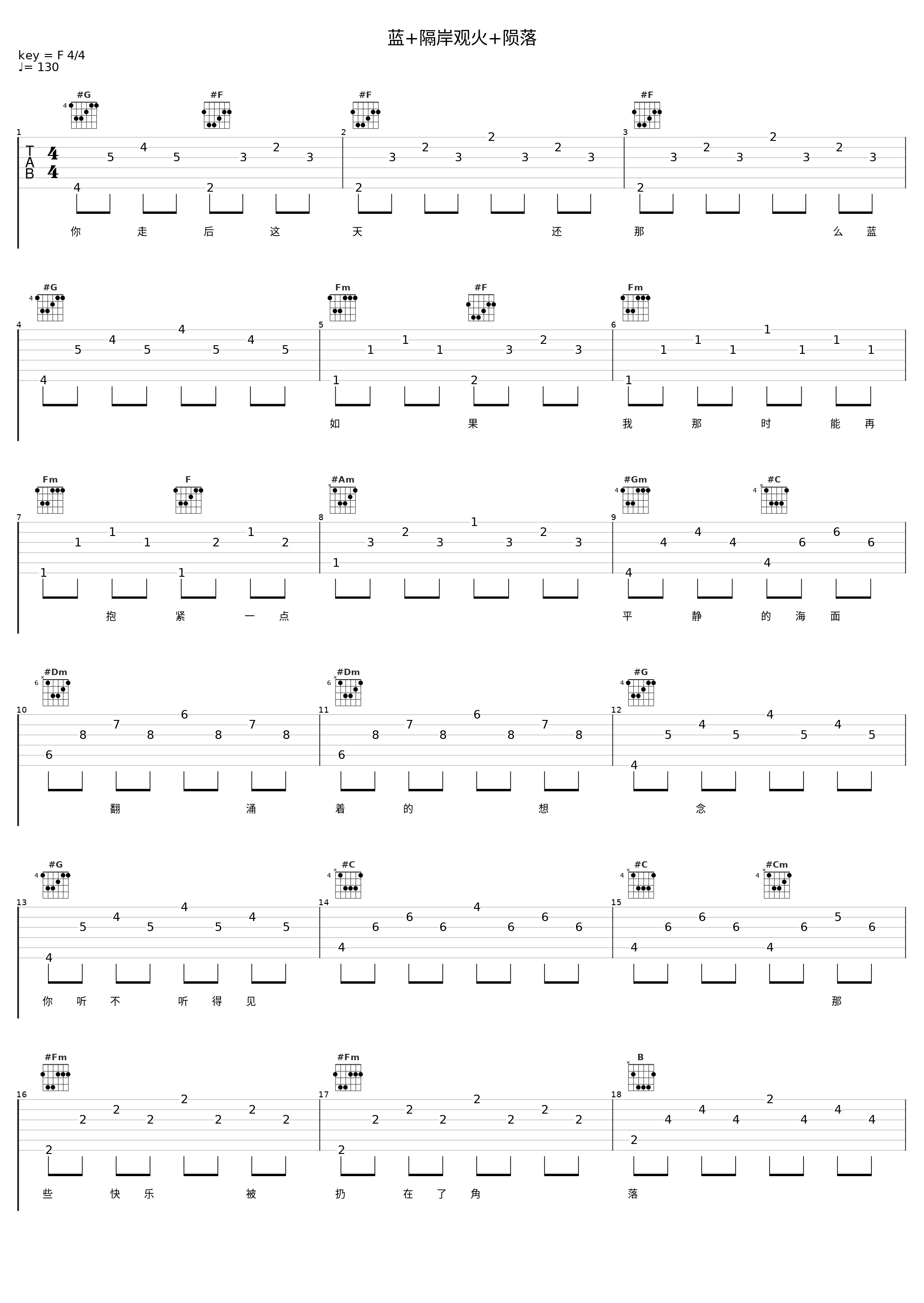 蓝+隔岸观火+陨落_石白其,Li-2c（李楚楚）,Fanfan_1