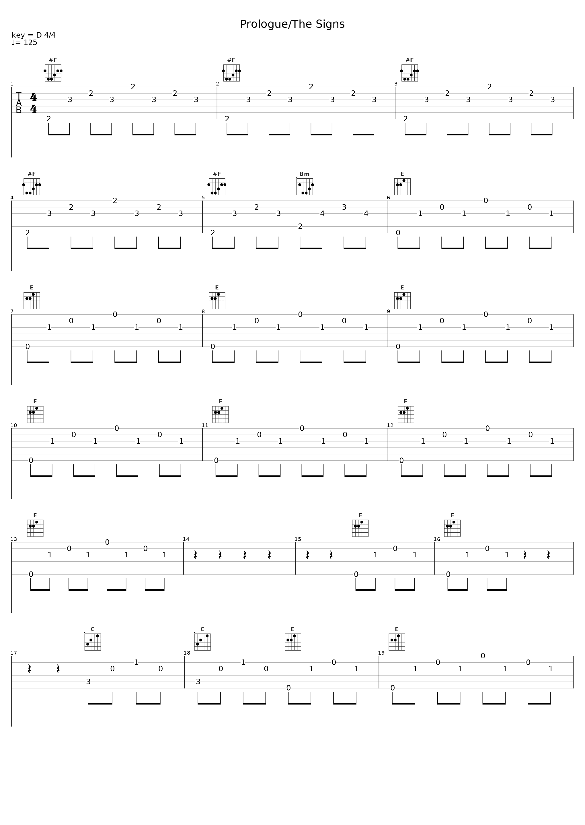 Prologue/The Signs_Cliff Eidelman_1