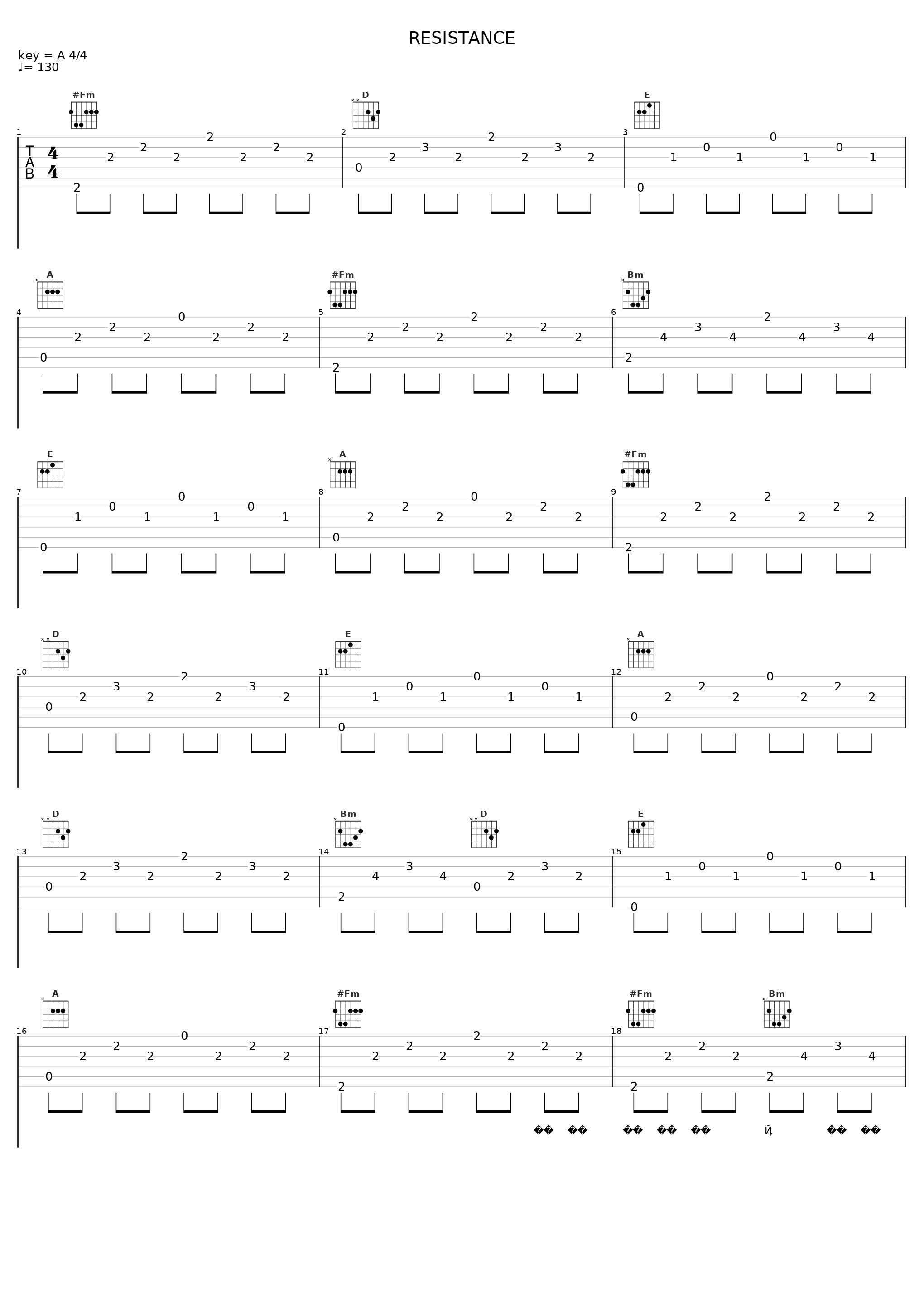 RESISTANCE_TM NETWORK_1