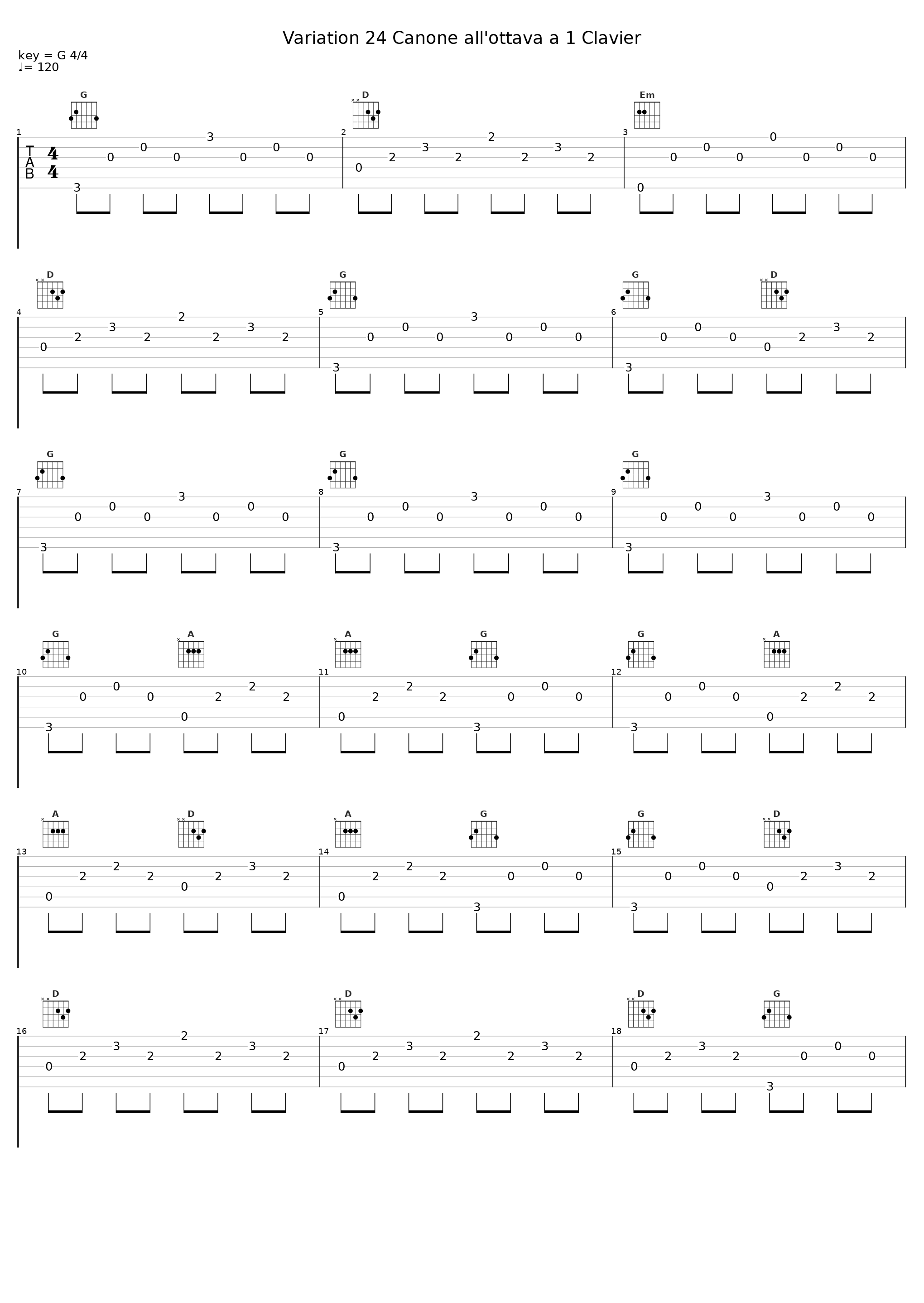 Variation 24 Canone all'ottava a 1 Clavier_朱晓玫_1