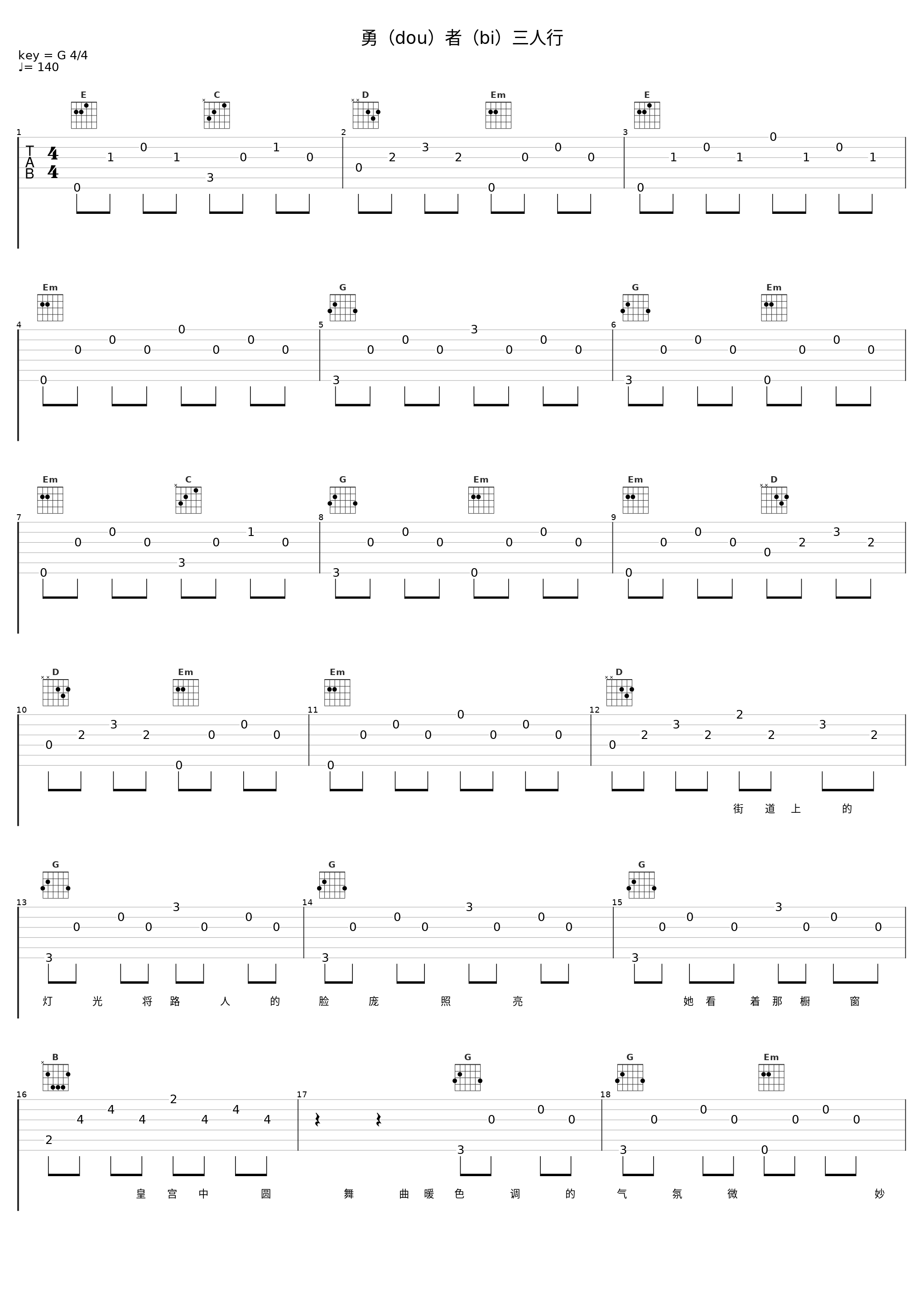 勇（dou）者（bi）三人行_洛天依_1