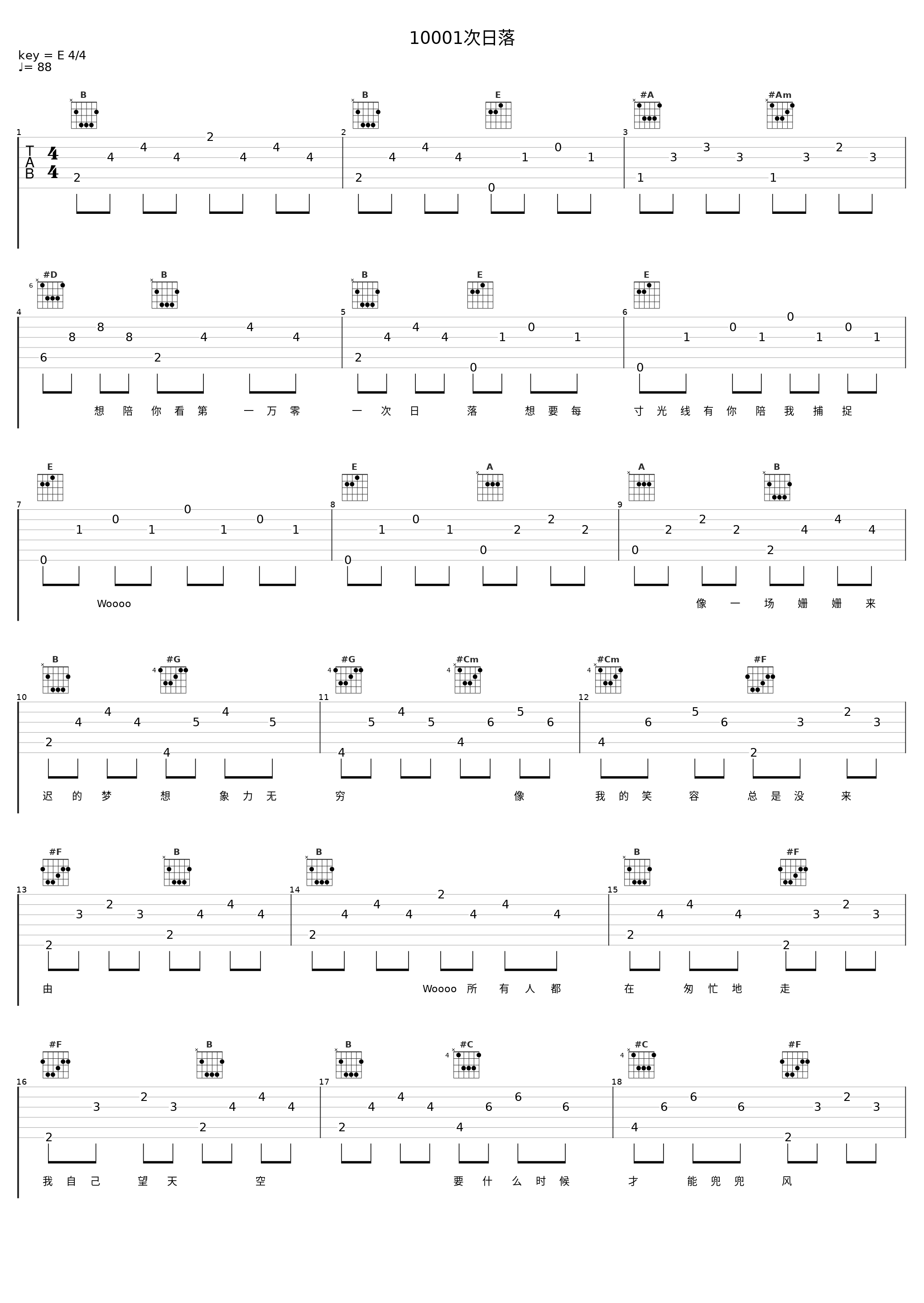 10001次日落_饭卡_1