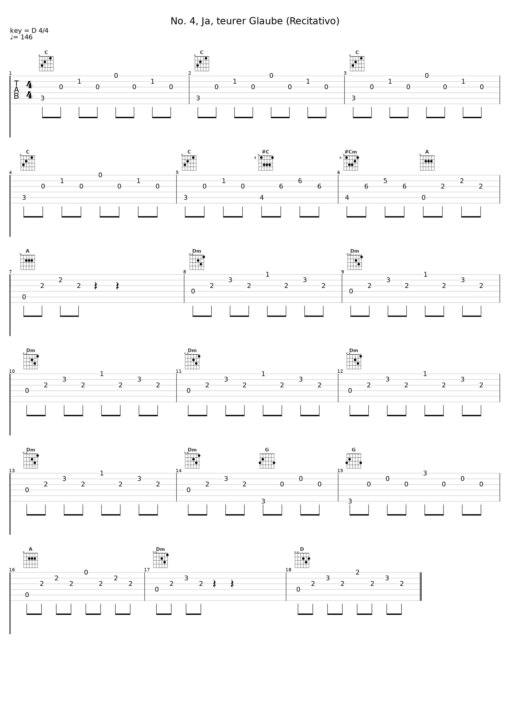 No. 4, Ja, teurer Glaube (Recitativo)_Bayerische Kammerphilharmonie,Georg Philipp Telemann,Stephan MacLeod,Reinhard Goebel_1