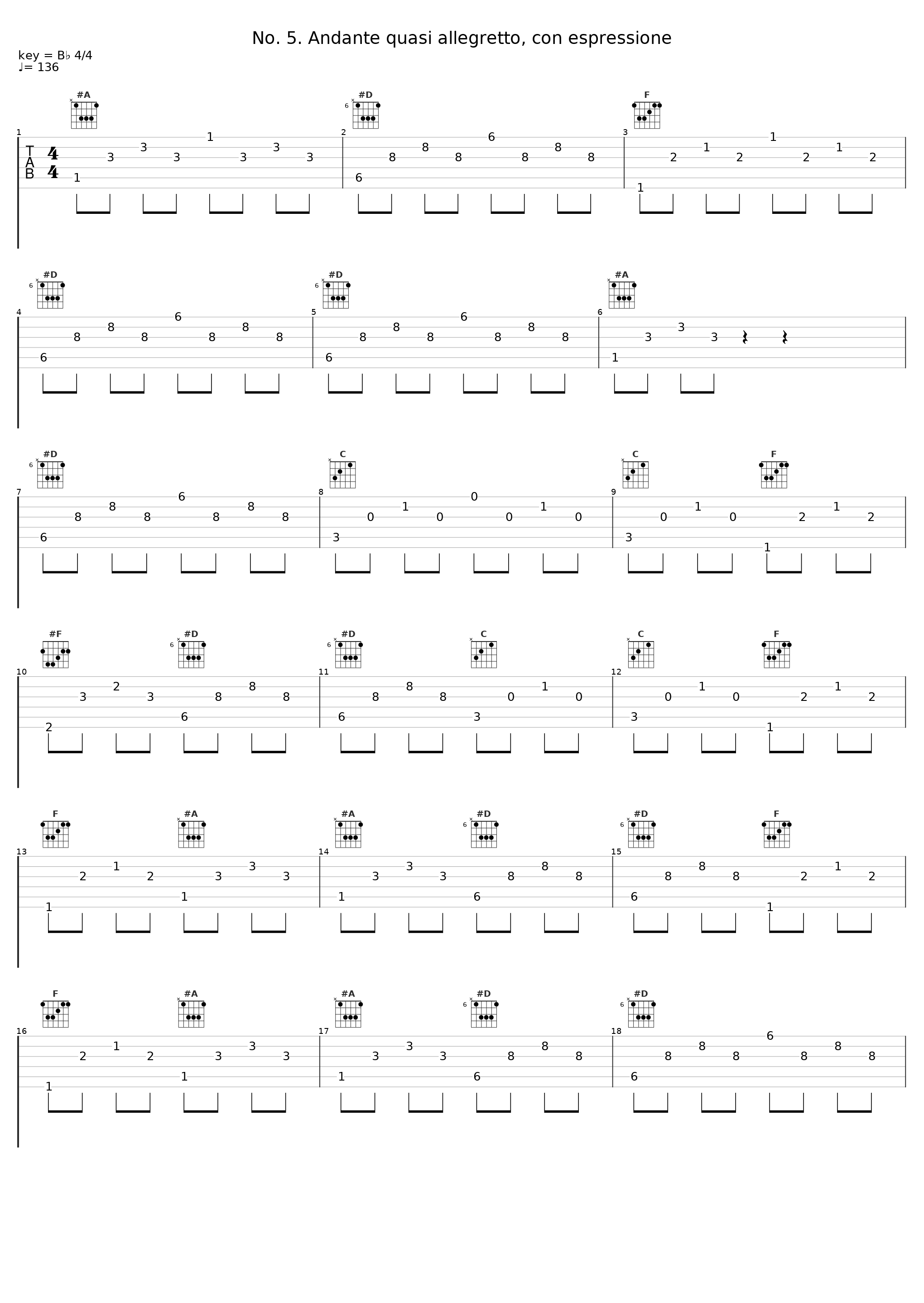 No. 5. Andante quasi allegretto, con espressione_Alessandro Marangoni_1