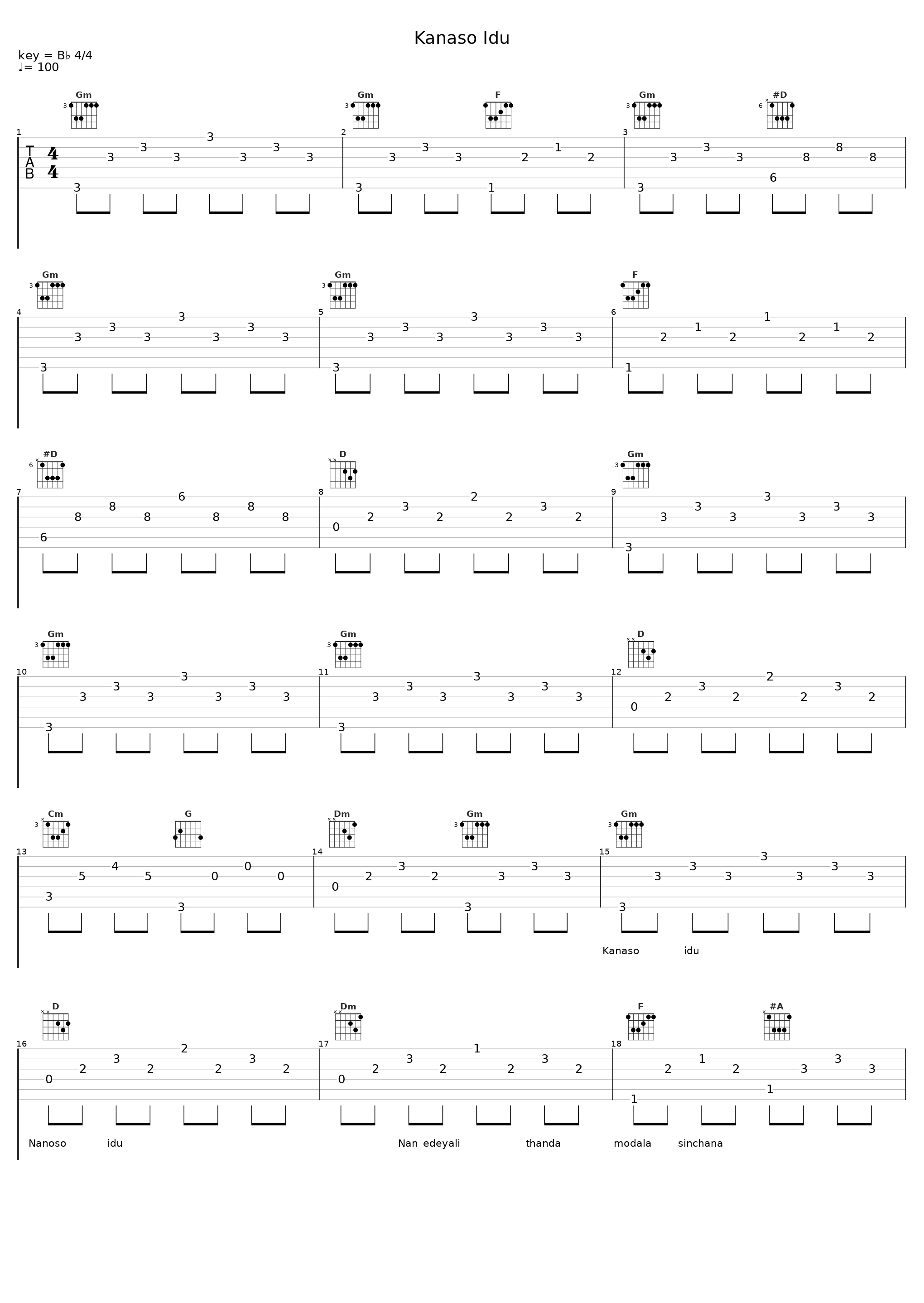 Kanaso Idu_Sonu Nigam,Sunidhi Chauhan_1