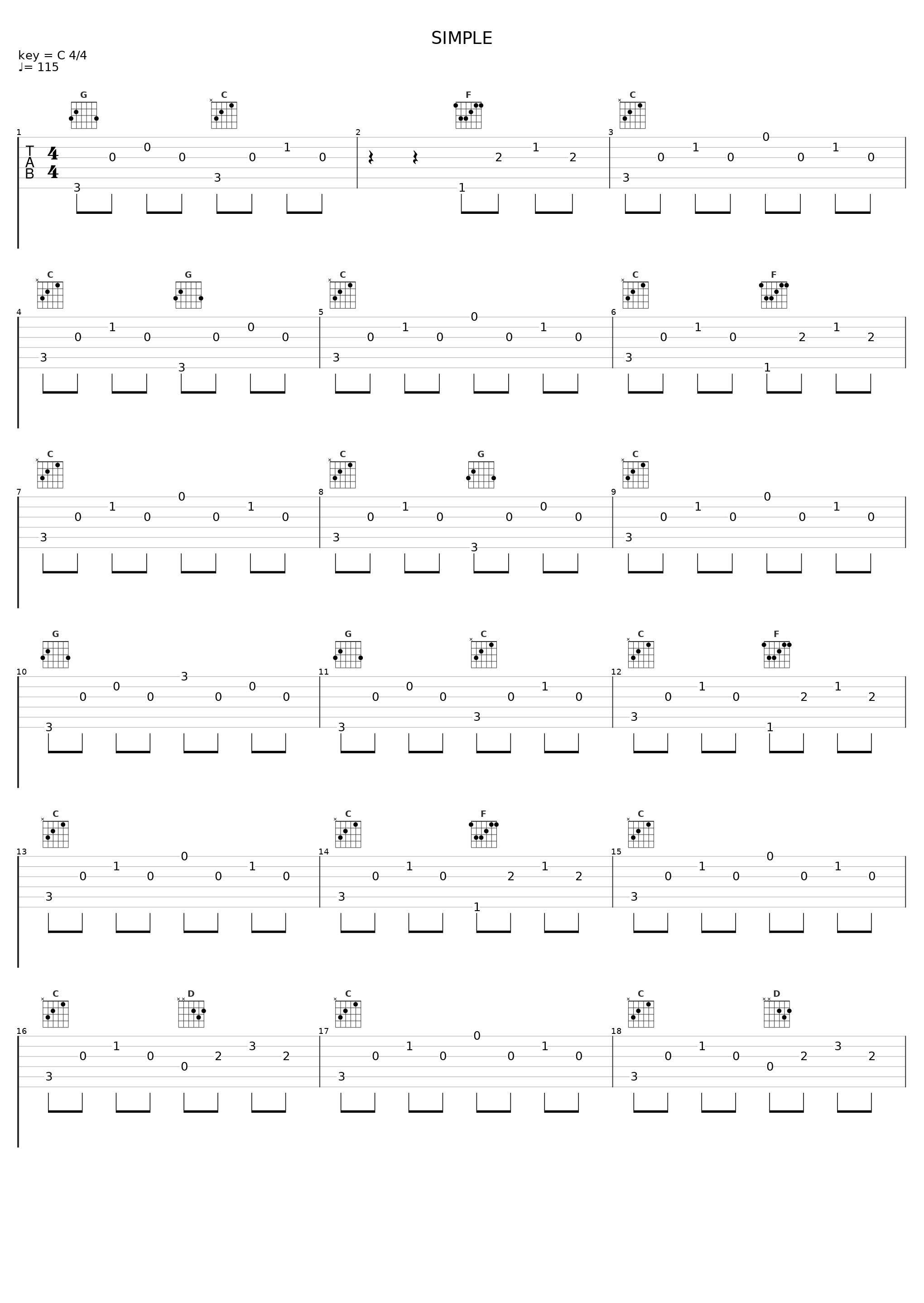 SIMPLE_ELEVATION RHYTHM,Joe L Barnes_1