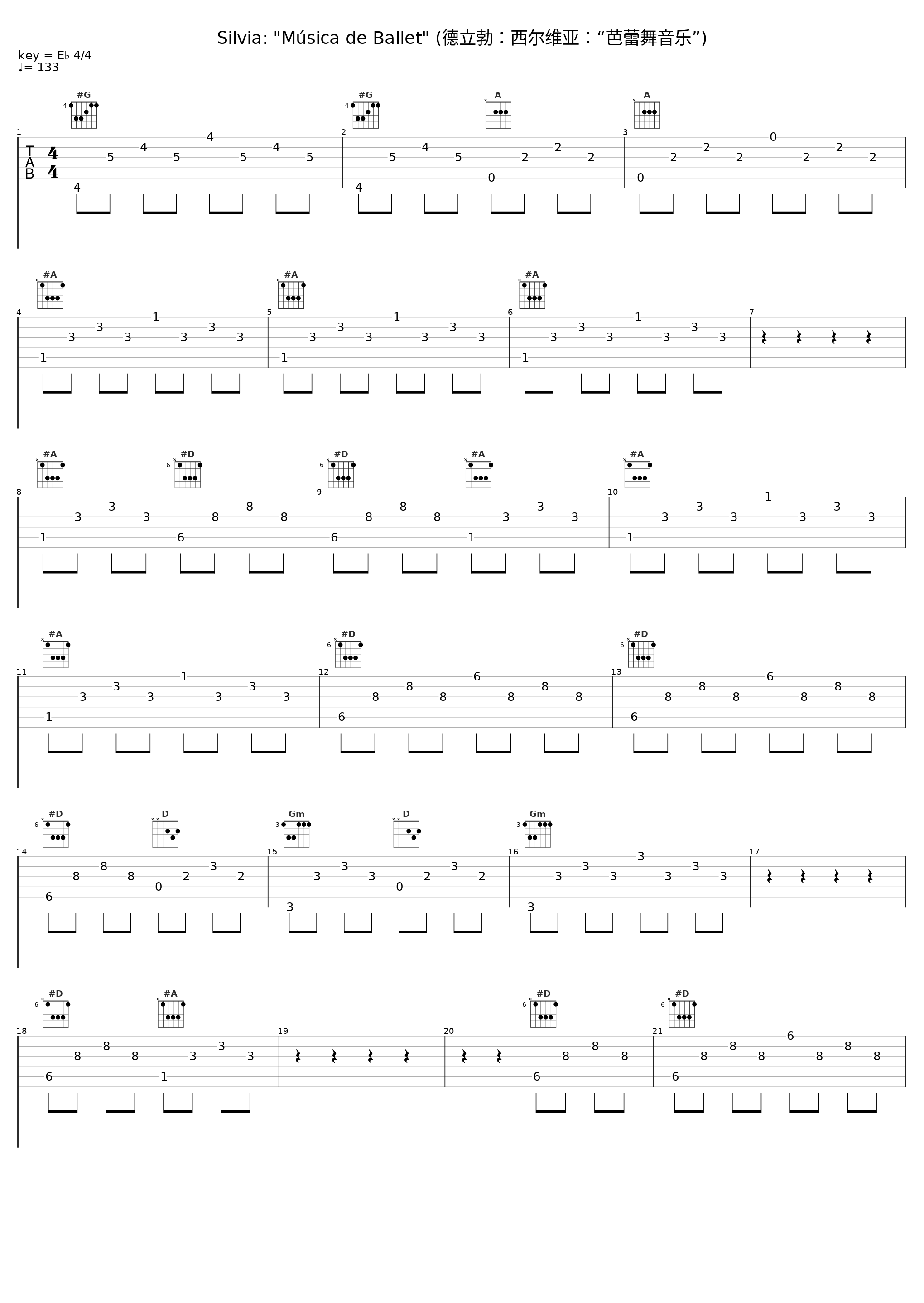 Silvia: "Música de Ballet" (德立勃：西尔维亚：“芭蕾舞音乐”)_Herbert Walter,Polifónica de Música Clásica de Barcelona,Clément Philibert Léo Delibes_1