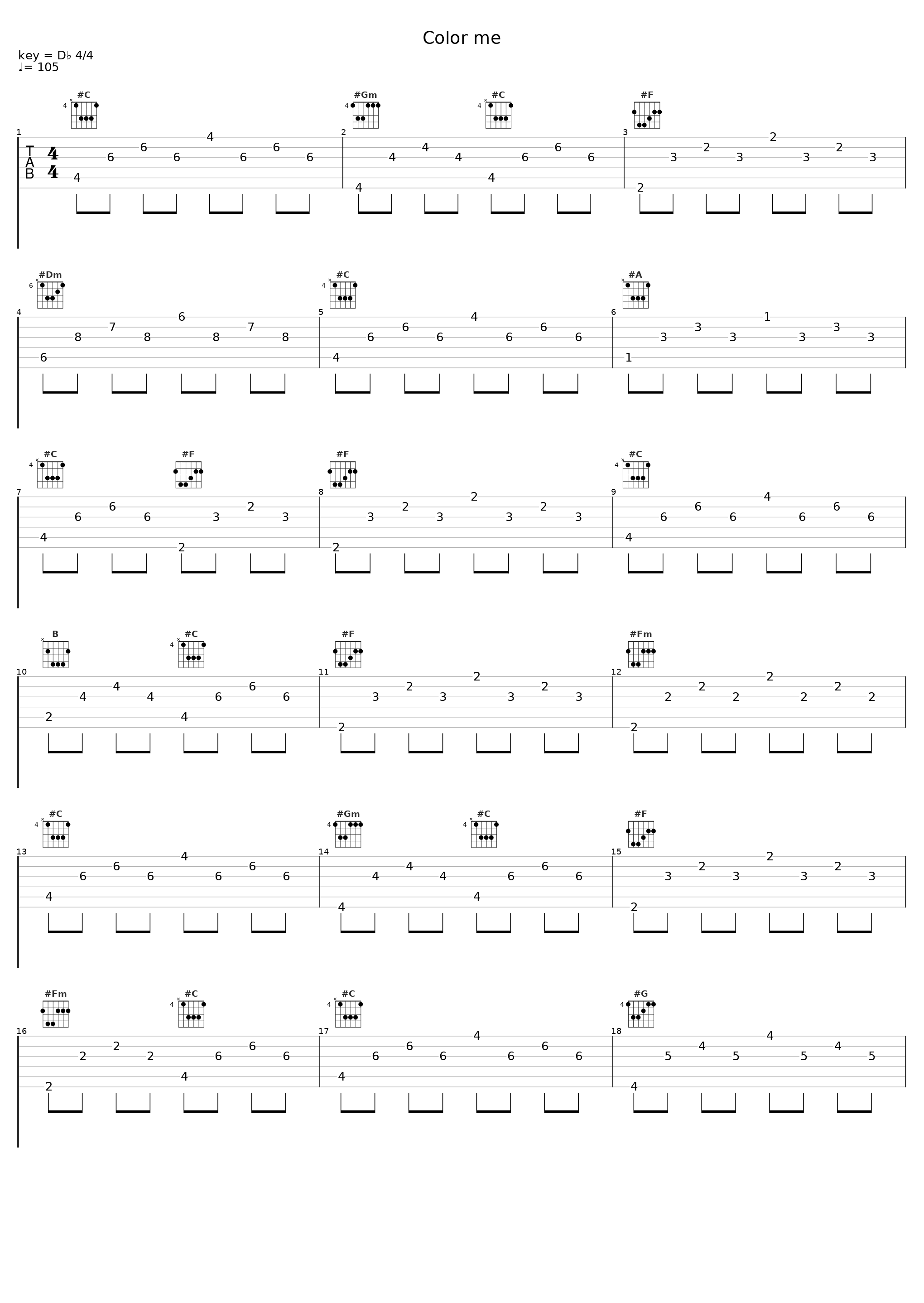 Color me_孙东云,서령_1