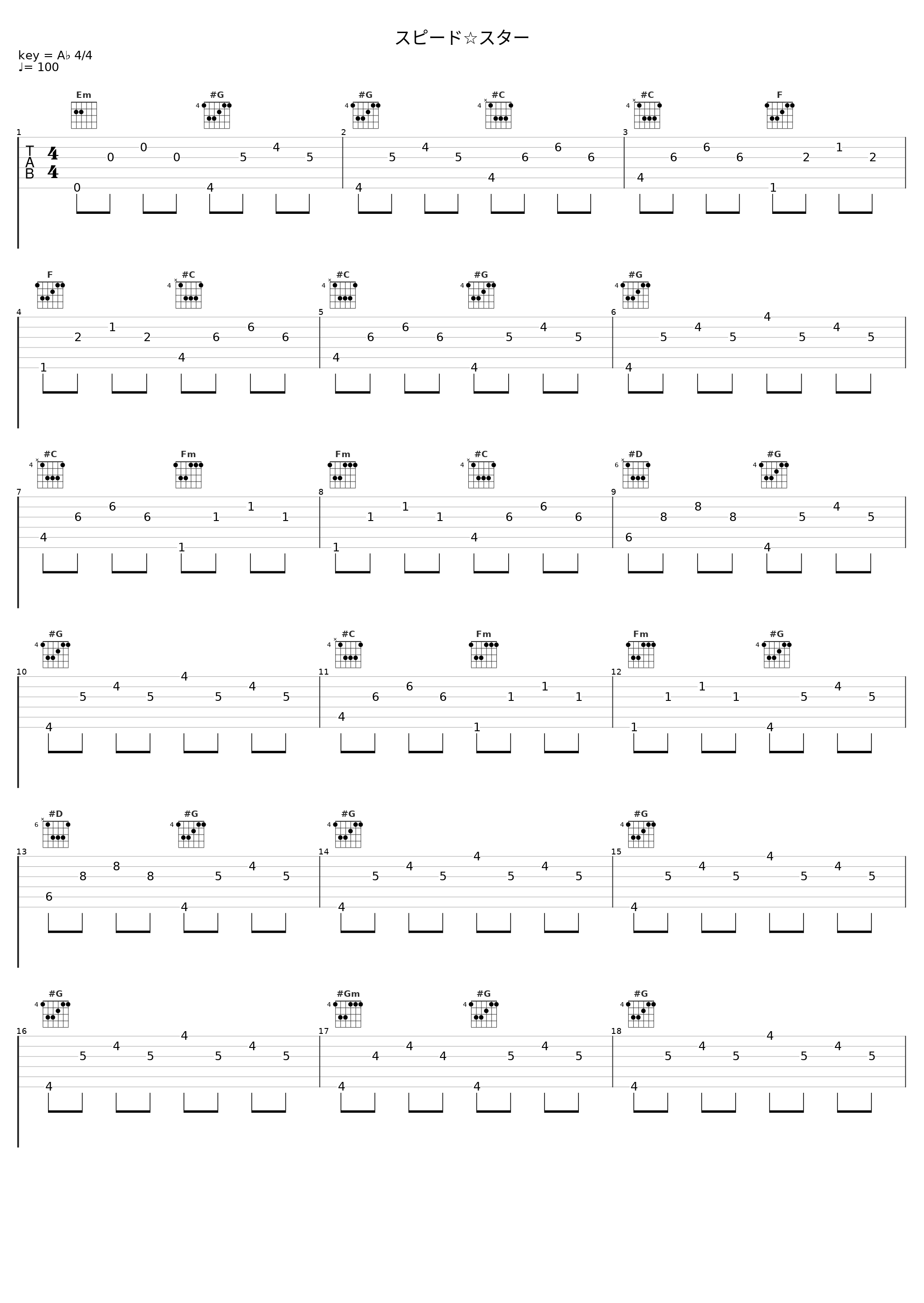 スピード☆スター_平野绫_1