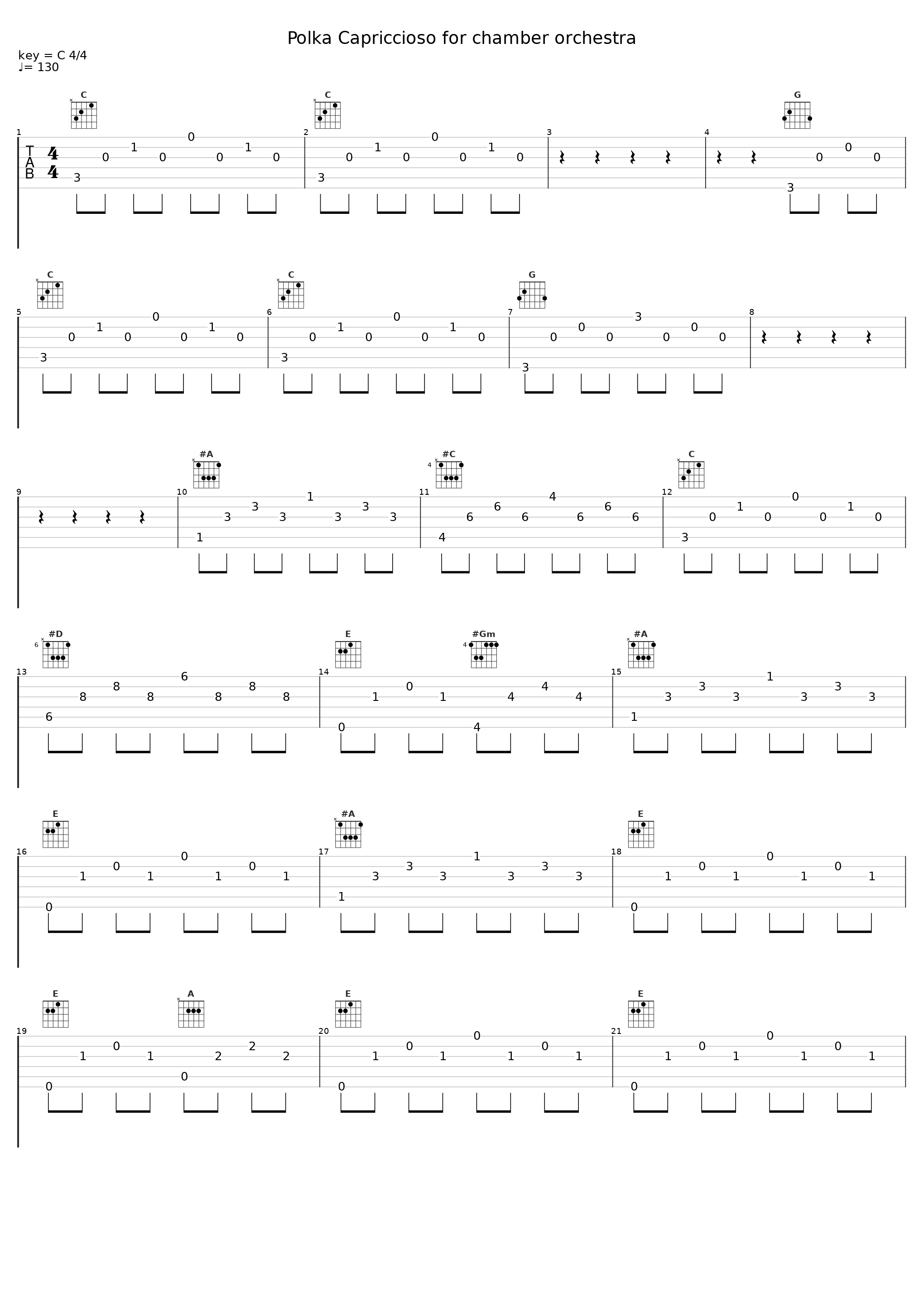 Polka Capriccioso for chamber orchestra_平野義久_1