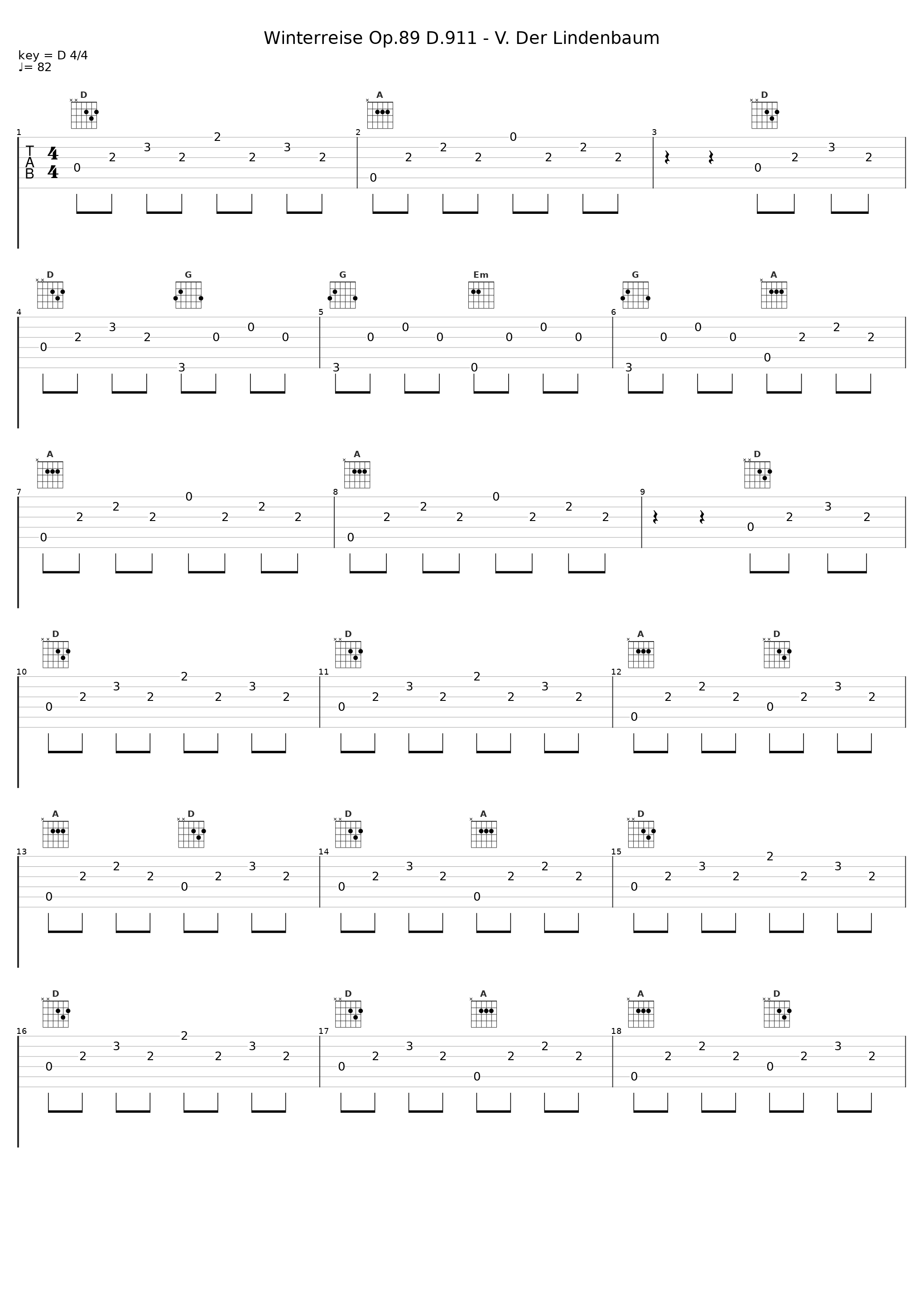Winterreise Op.89 D.911 - V. Der Lindenbaum_Locky Chung_1