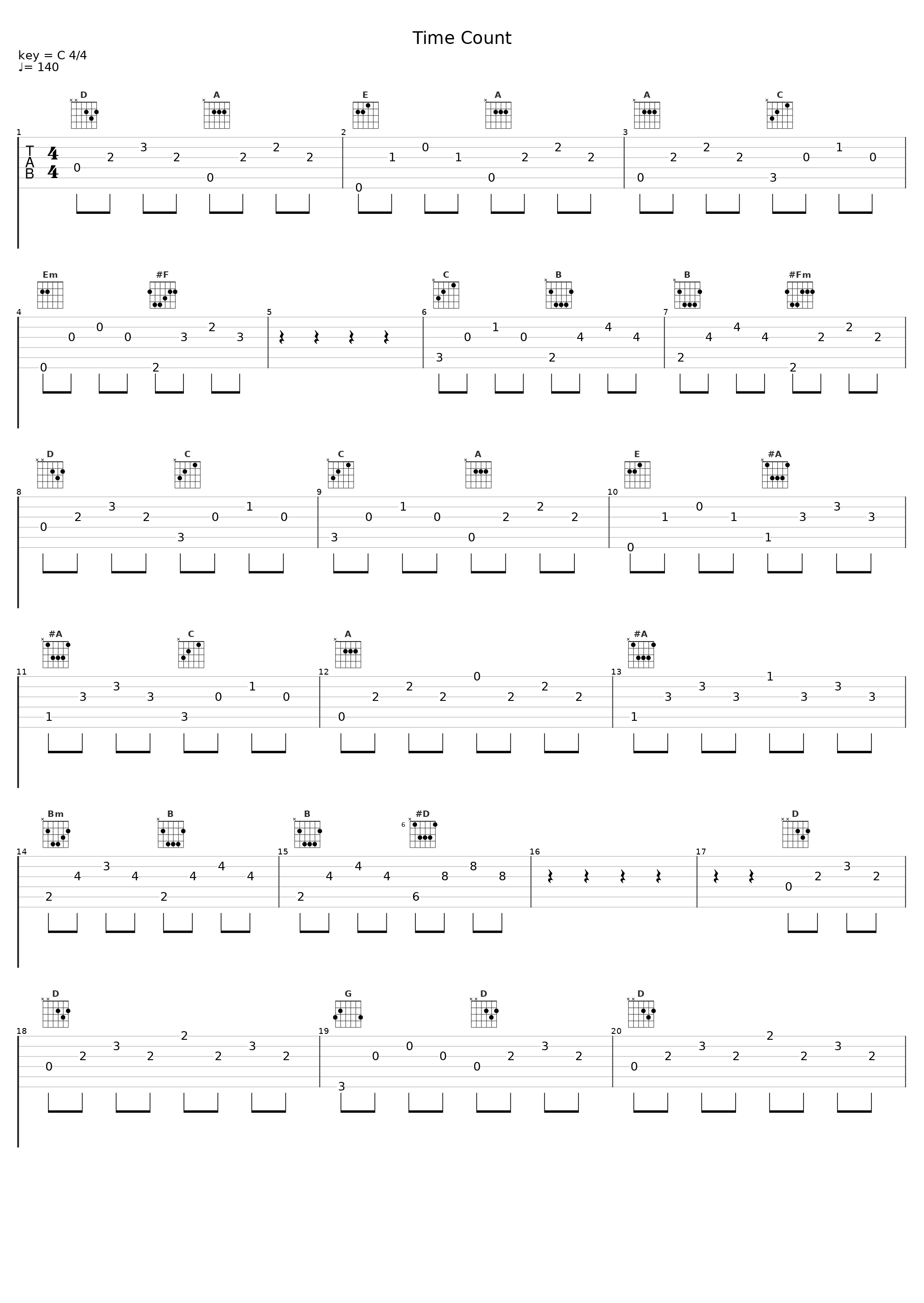 Time Count_目黒将司_1