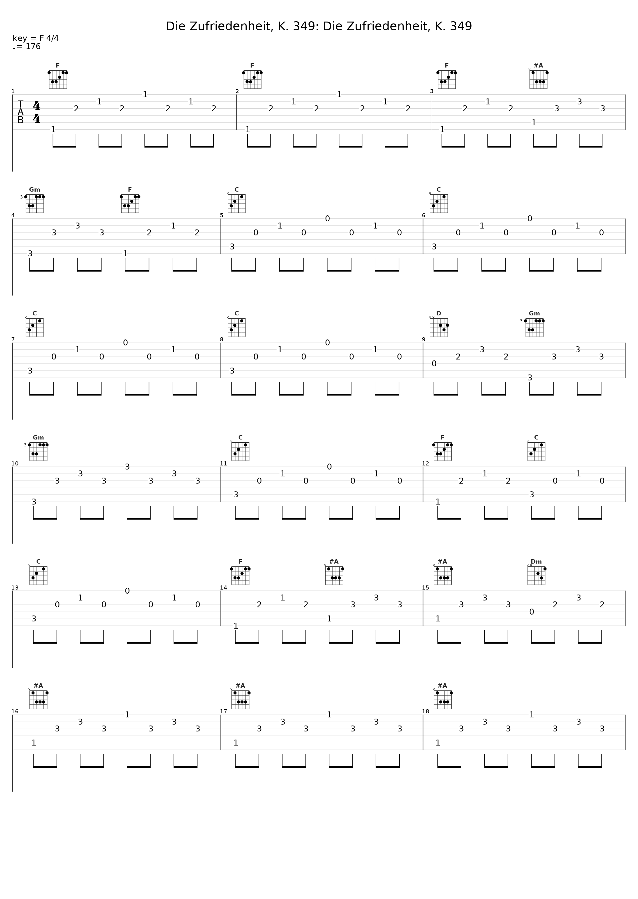 Die Zufriedenheit, K. 349: Die Zufriedenheit, K. 349_Sophie Karthäuser,Stephan Loges,Eugene Asti_1