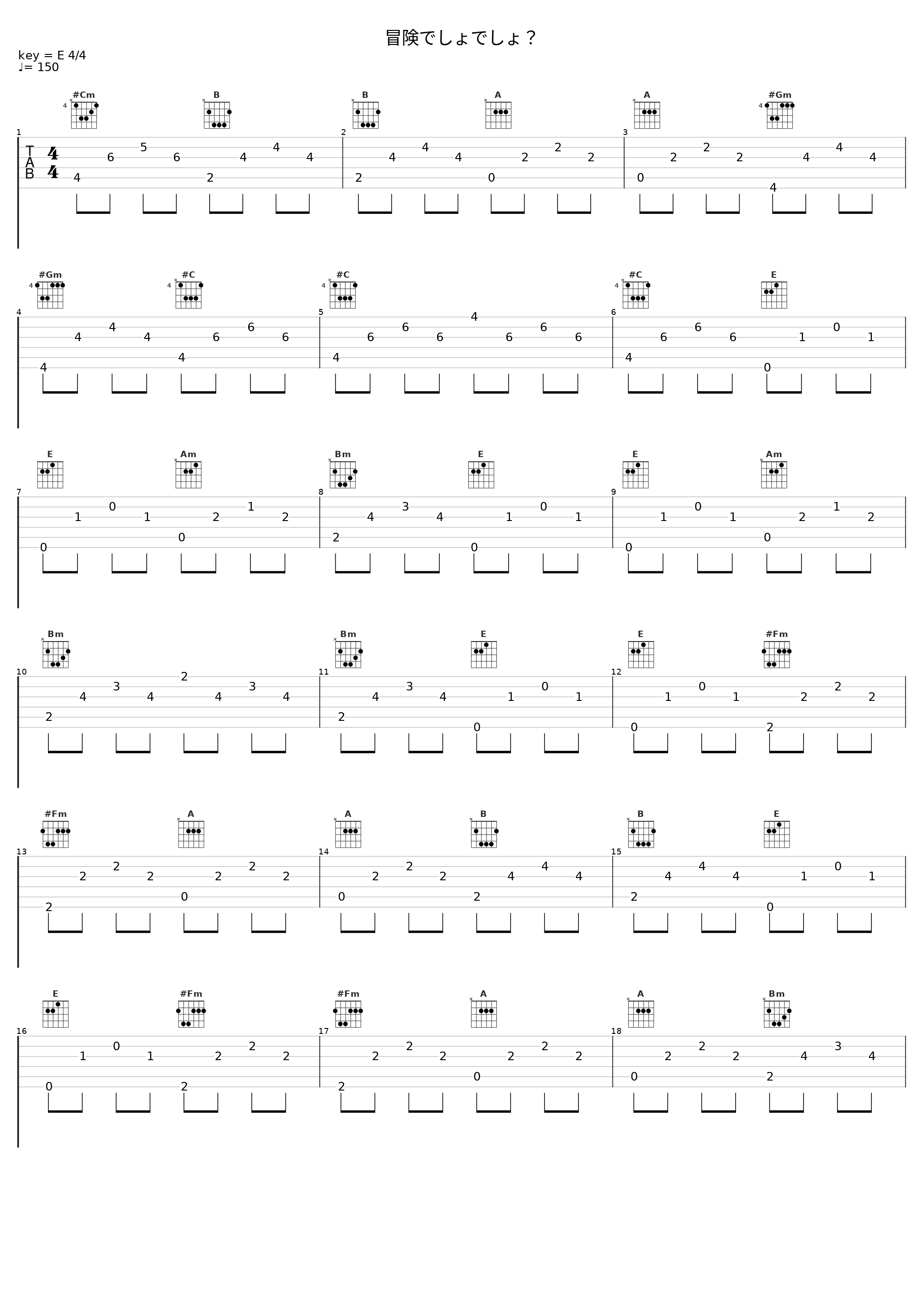 冒険でしょでしょ？_平野绫_1