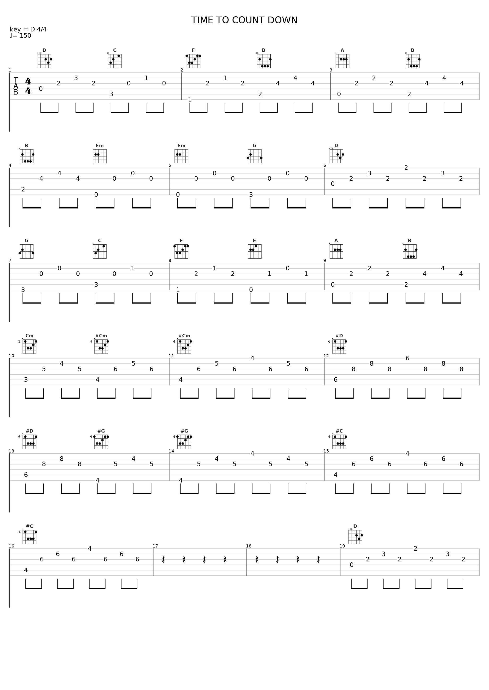 TIME TO COUNT DOWN_TM NETWORK_1