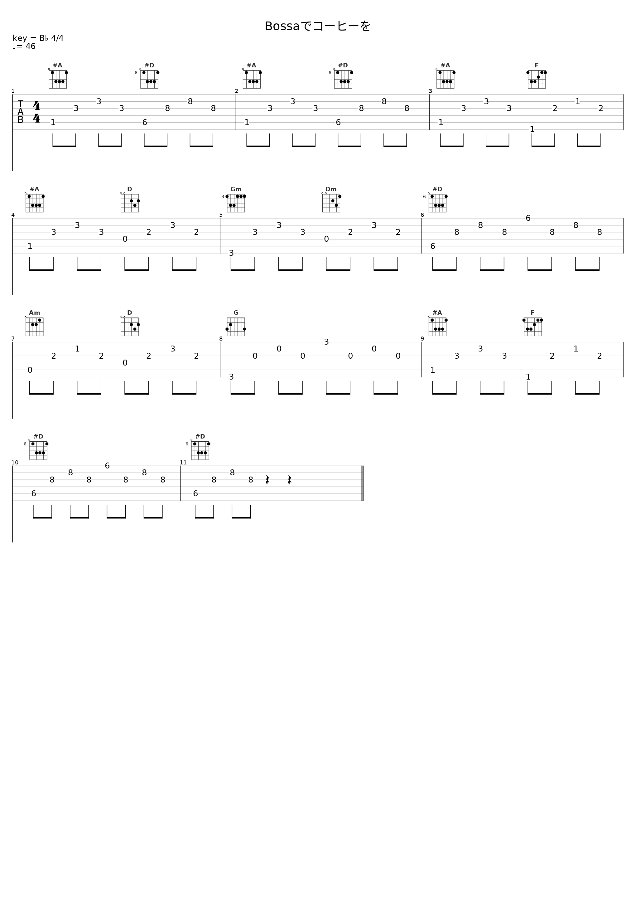 Bossaでコーヒーを_百石元_1