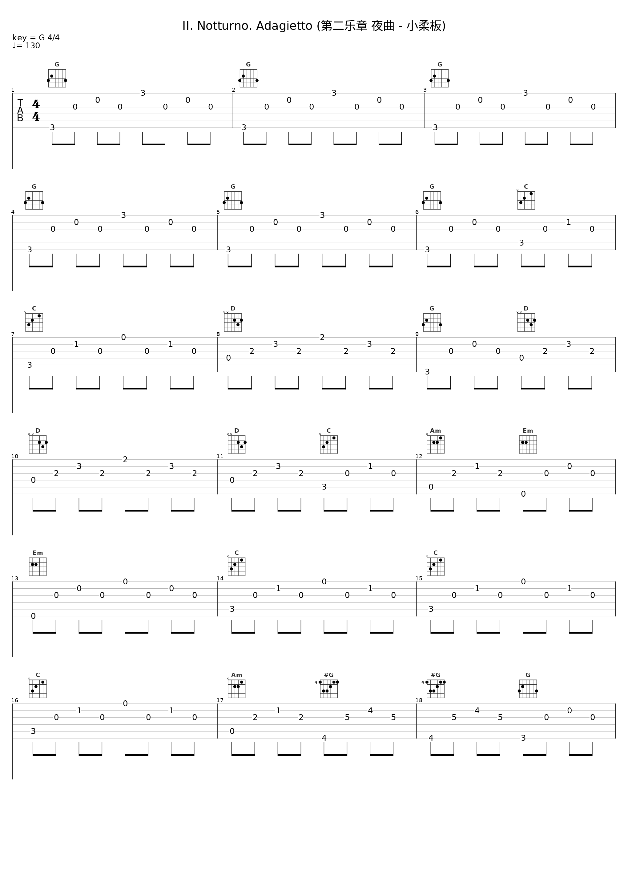 II. Notturno. Adagietto (第二乐章 夜曲 - 小柔板)_Arthur Gold,Robert Fizdale_1