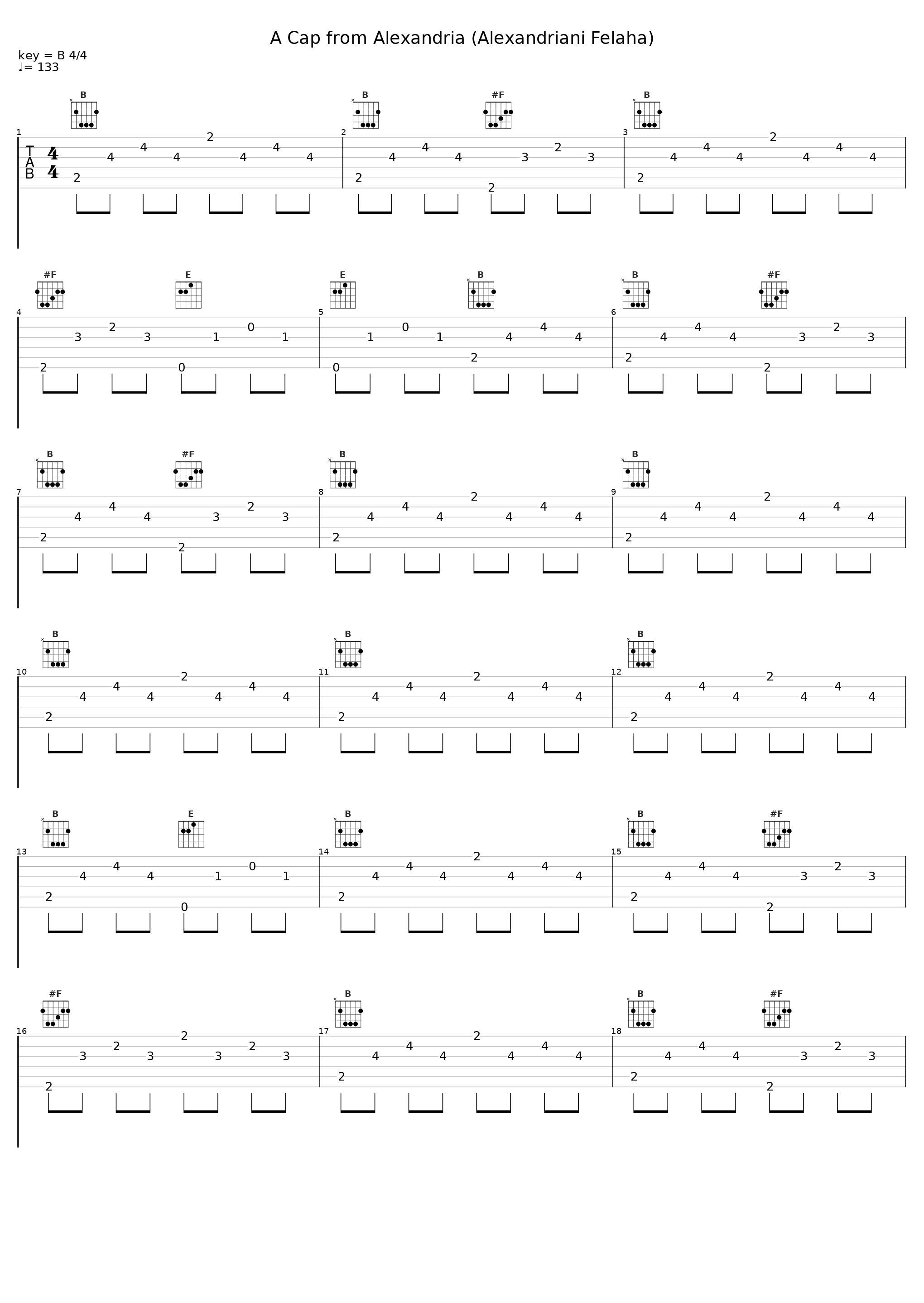 A Cap from Alexandria (Alexandriani Felaha)_Giannis Papaioanou,Giannis Parios,Hionias,Tasos Argiropouloa_1