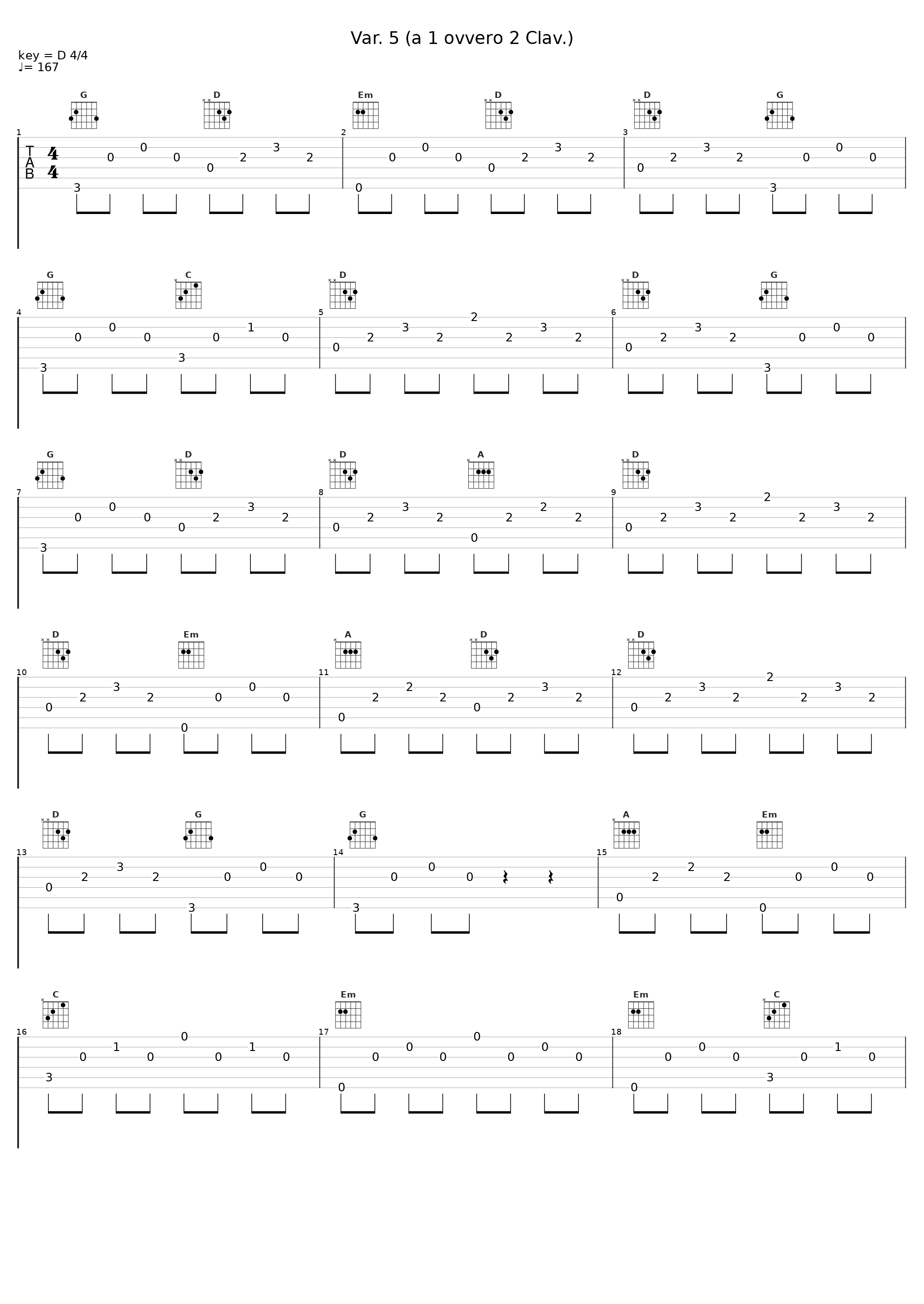 Var. 5 (a 1 ovvero 2 Clav.)_Glenn Gould_1