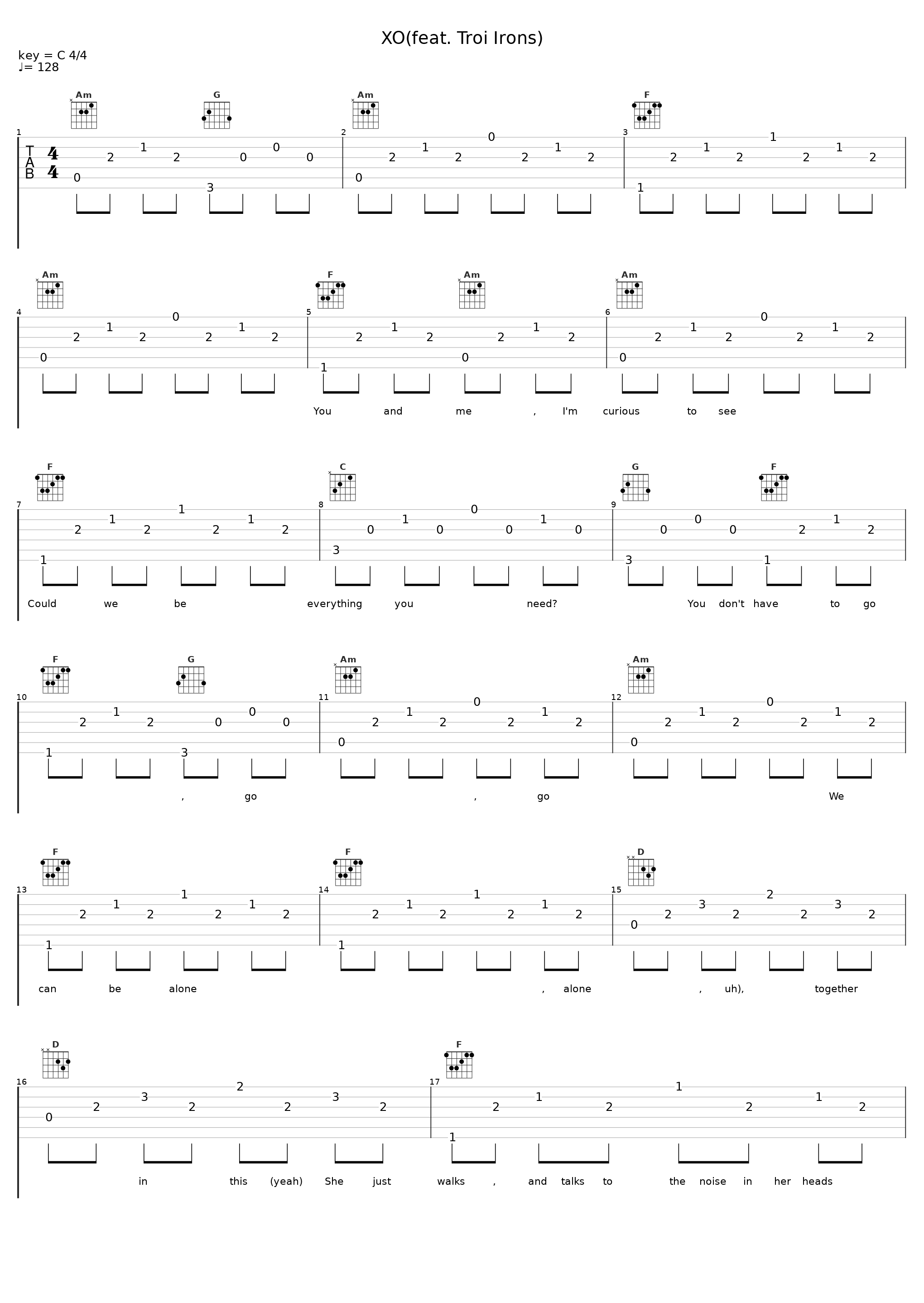 XO(feat. Troi Irons)_Lupe Fiasco,Troi Irons_1