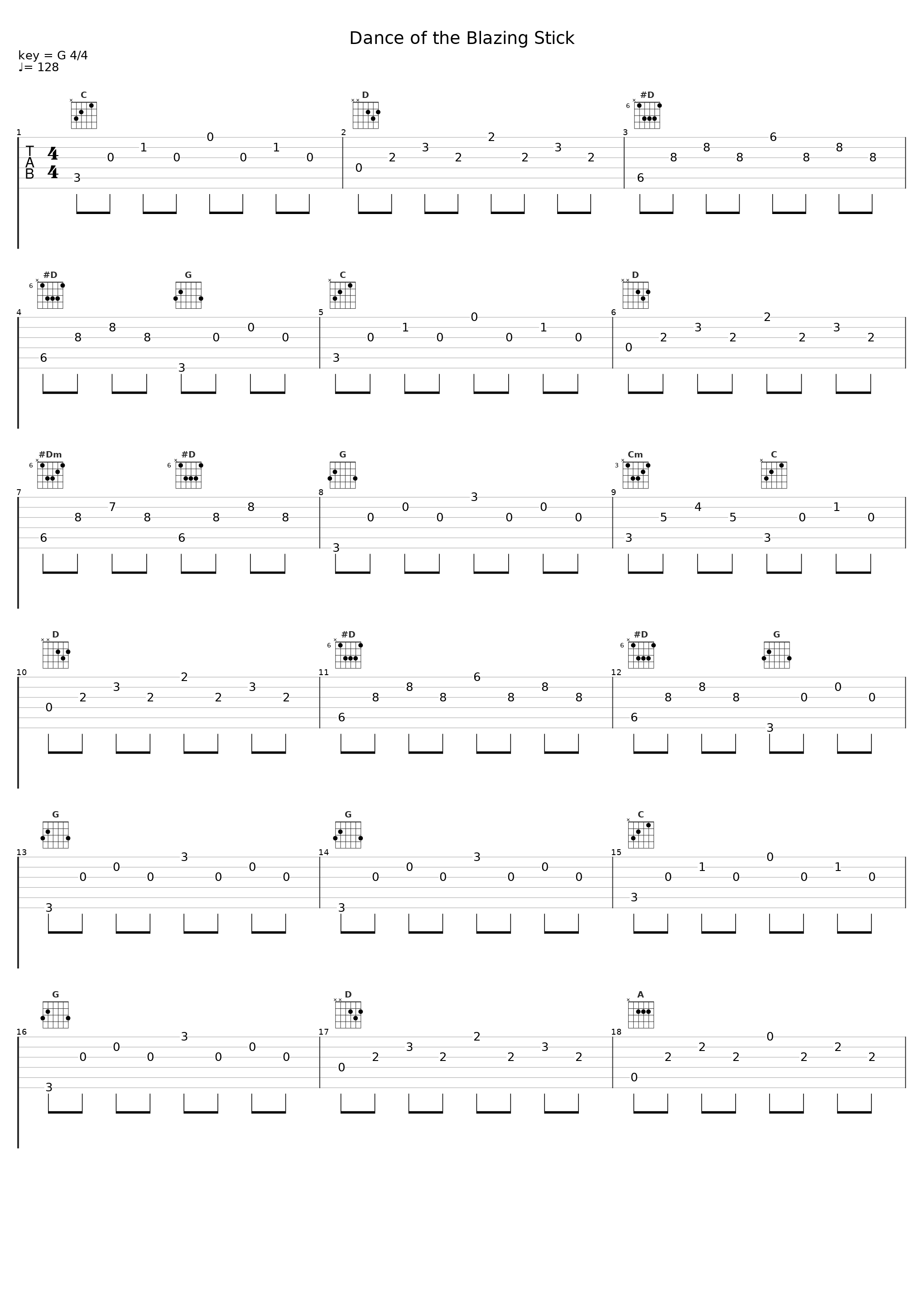 Dance of the Blazing Stick_The Blanks_1