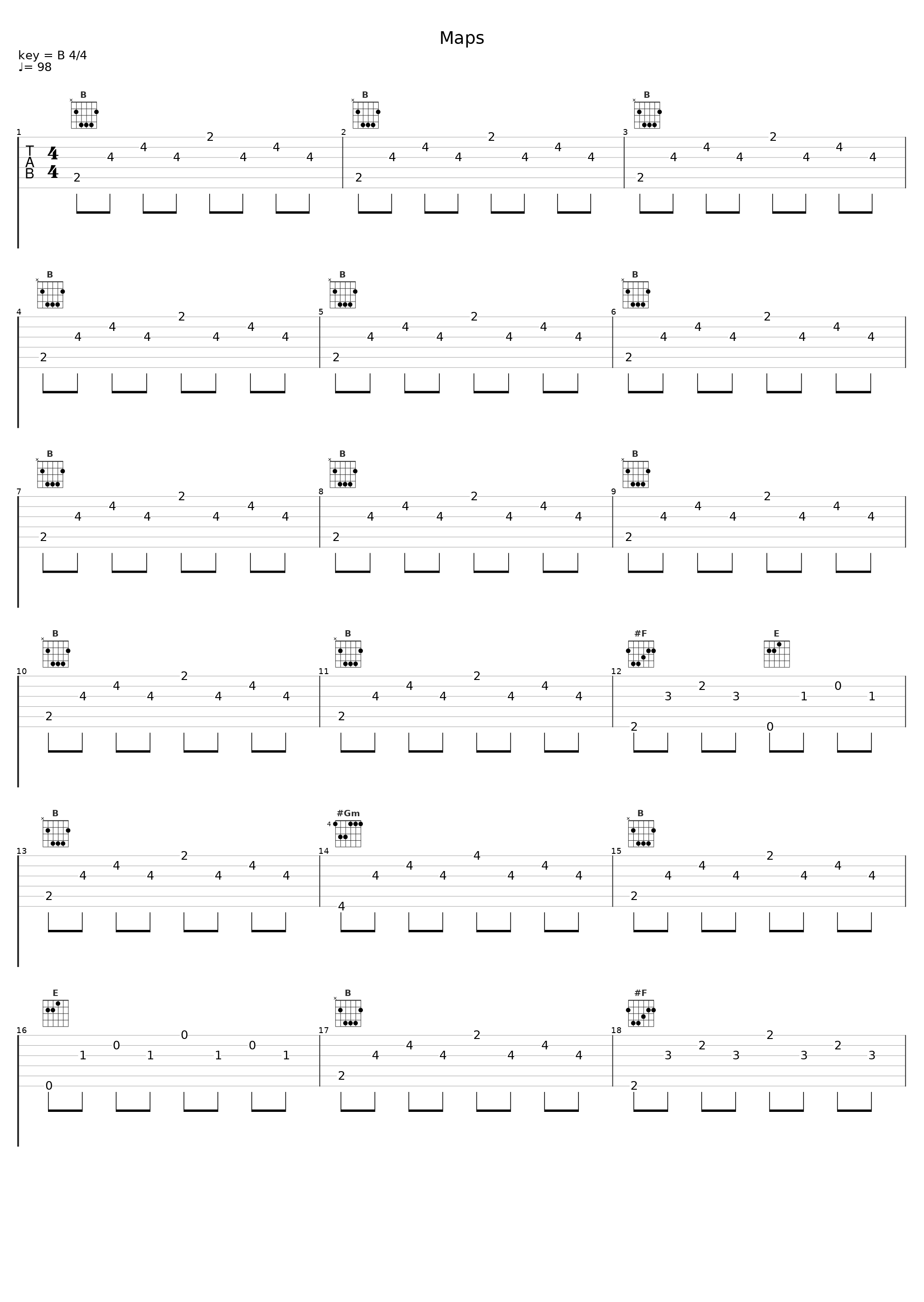 Maps_The Sand Band_1