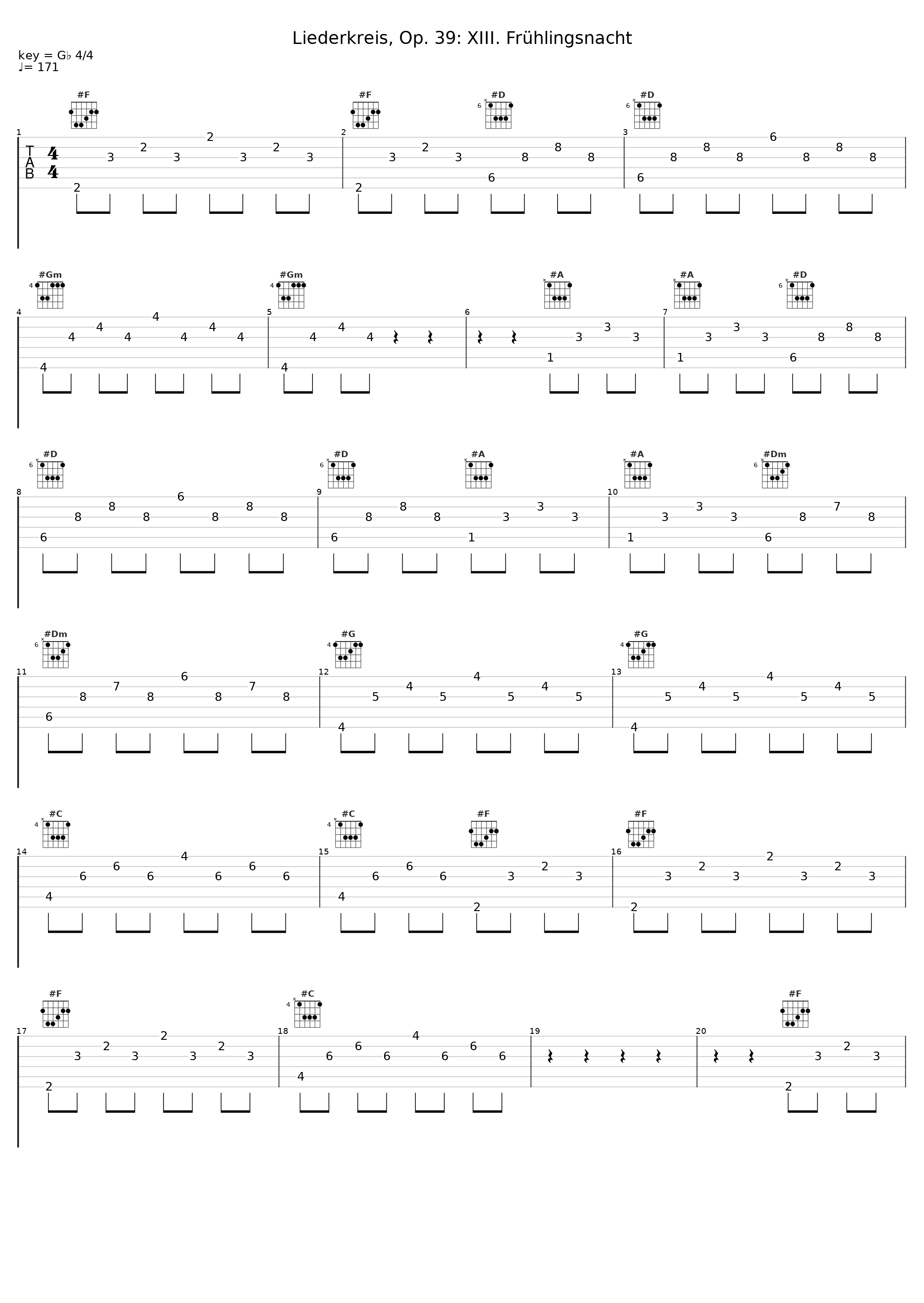 Liederkreis, Op. 39: XIII. Frühlingsnacht_Charlotte de Rothschild,Adrian Farmer,Robert Schumann_1