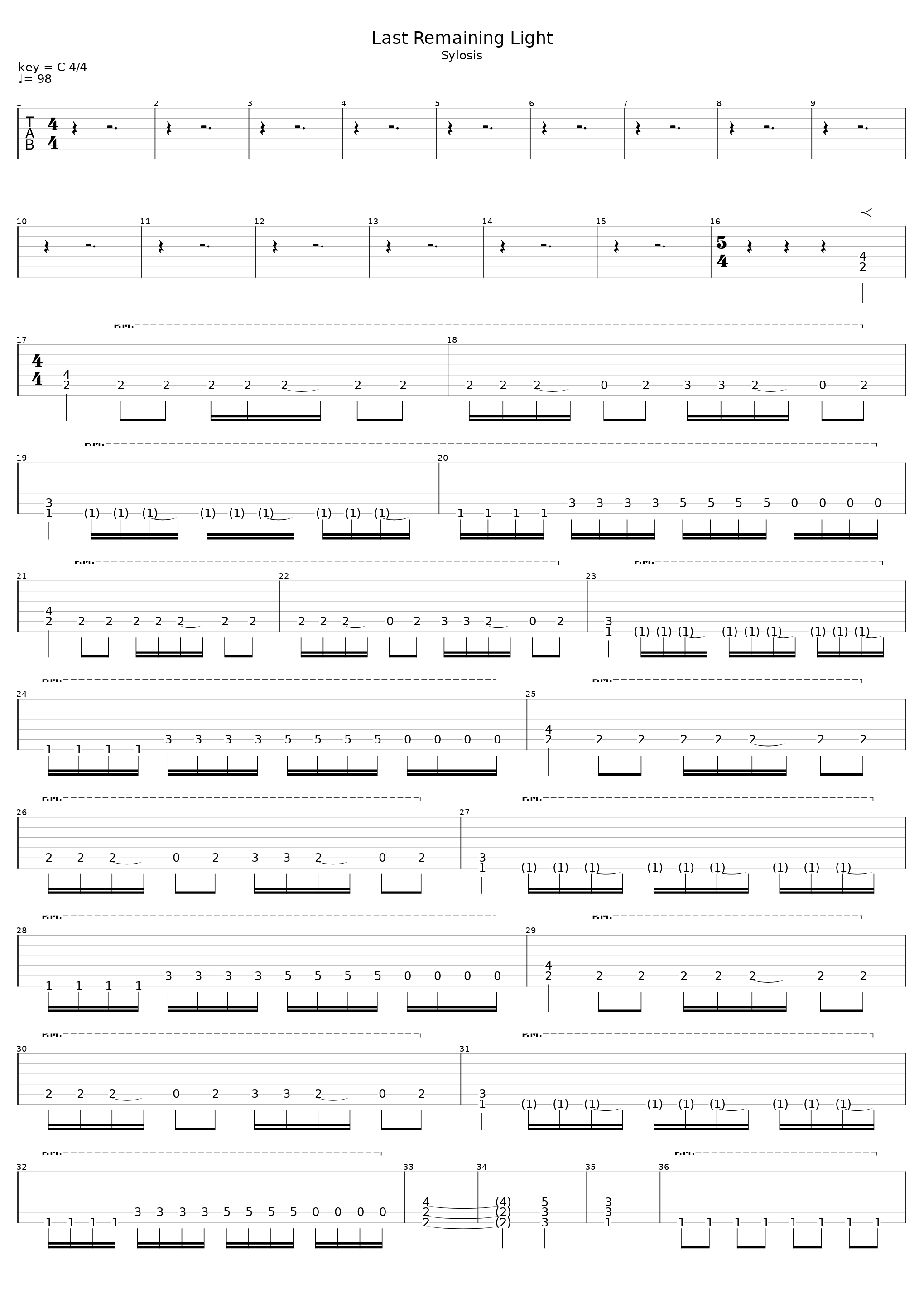 Last Remaining Light - D standard_Sylosis_1