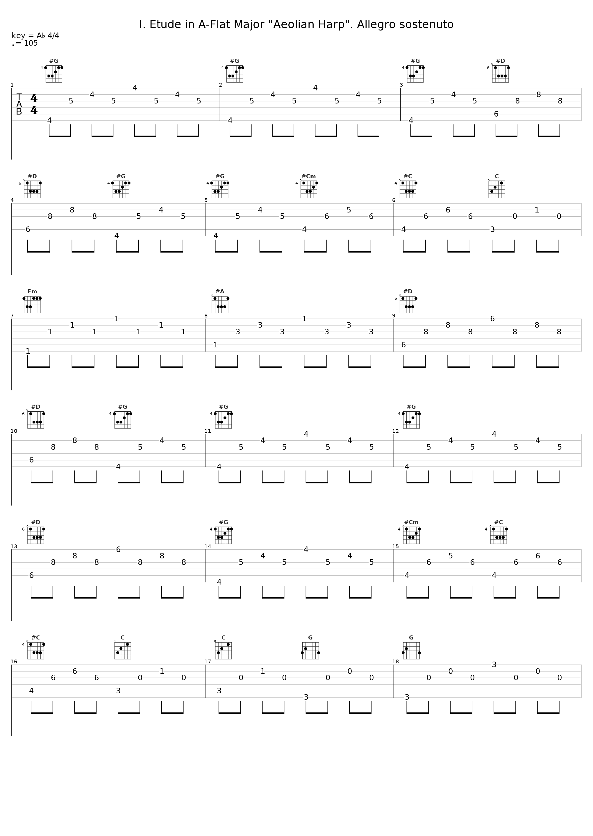I. Etude in A-Flat Major "Aeolian Harp". Allegro sostenuto_Alessandro Deljavan_1