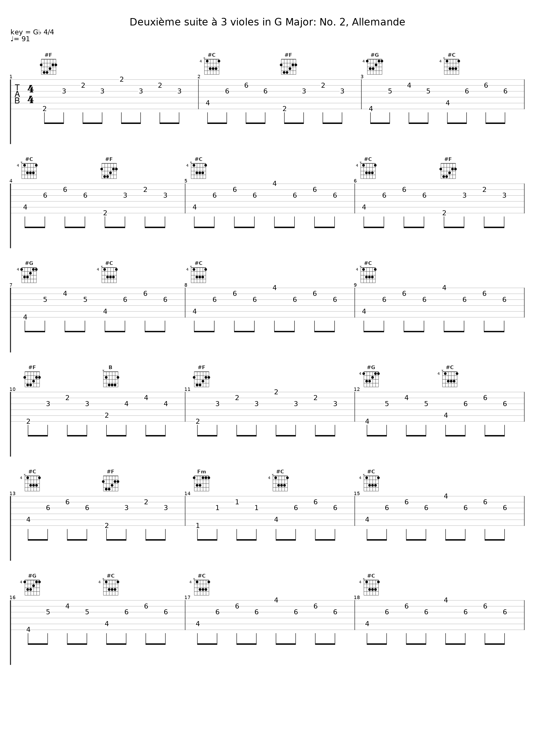 Deuxième suite à 3 violes in G Major: No. 2, Allemande_Francois Joubert-Caillet,L'Achéron,Marin Marais_1