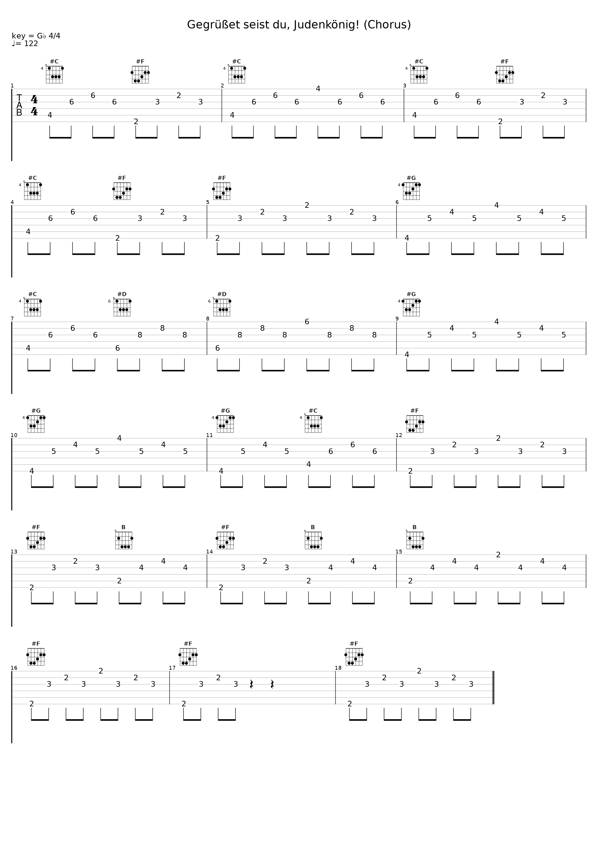 Gegrüßet seist du, Judenkönig! (Chorus)_Rheinische Kantorei_1