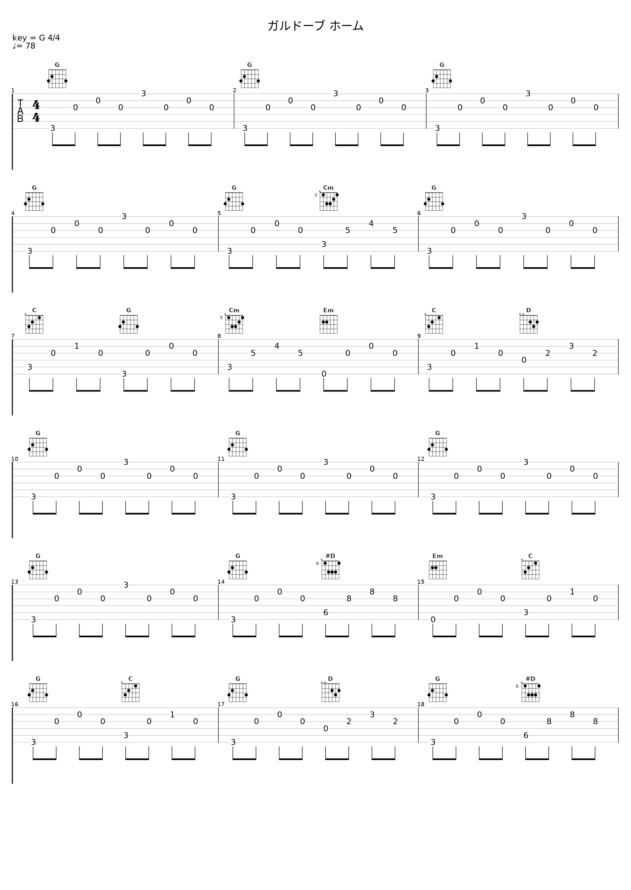 ガルドーブ ホーム_光田康典_1