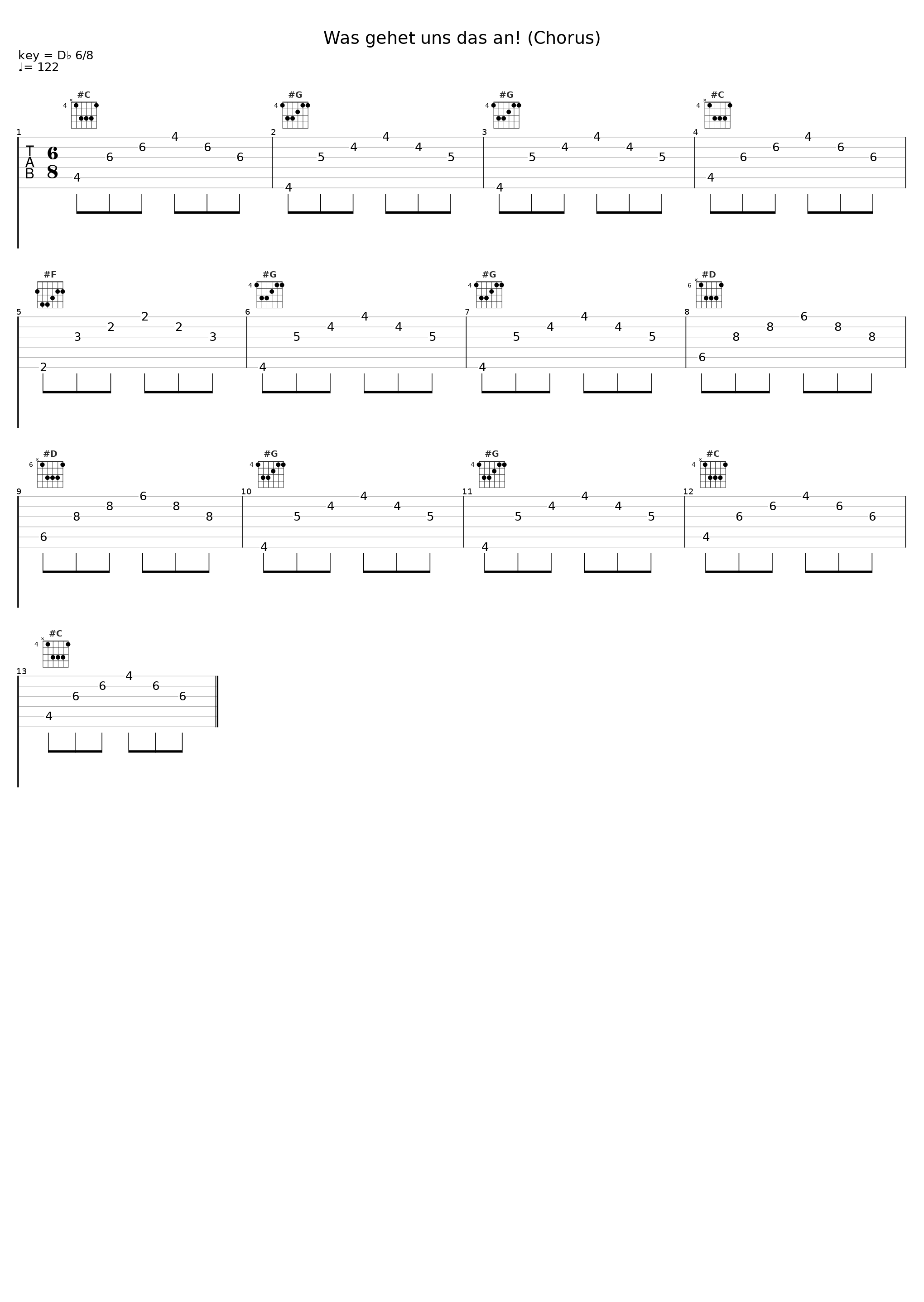 Was gehet uns das an! (Chorus)_Rheinische Kantorei_1