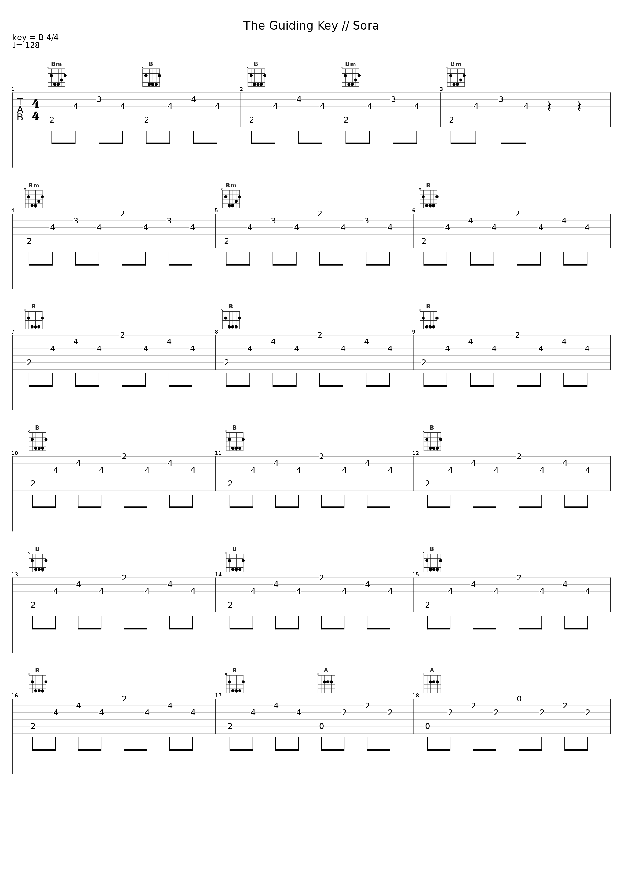 The Guiding Key // Sora_Lizz Robinett,SARE,Lowlander_1