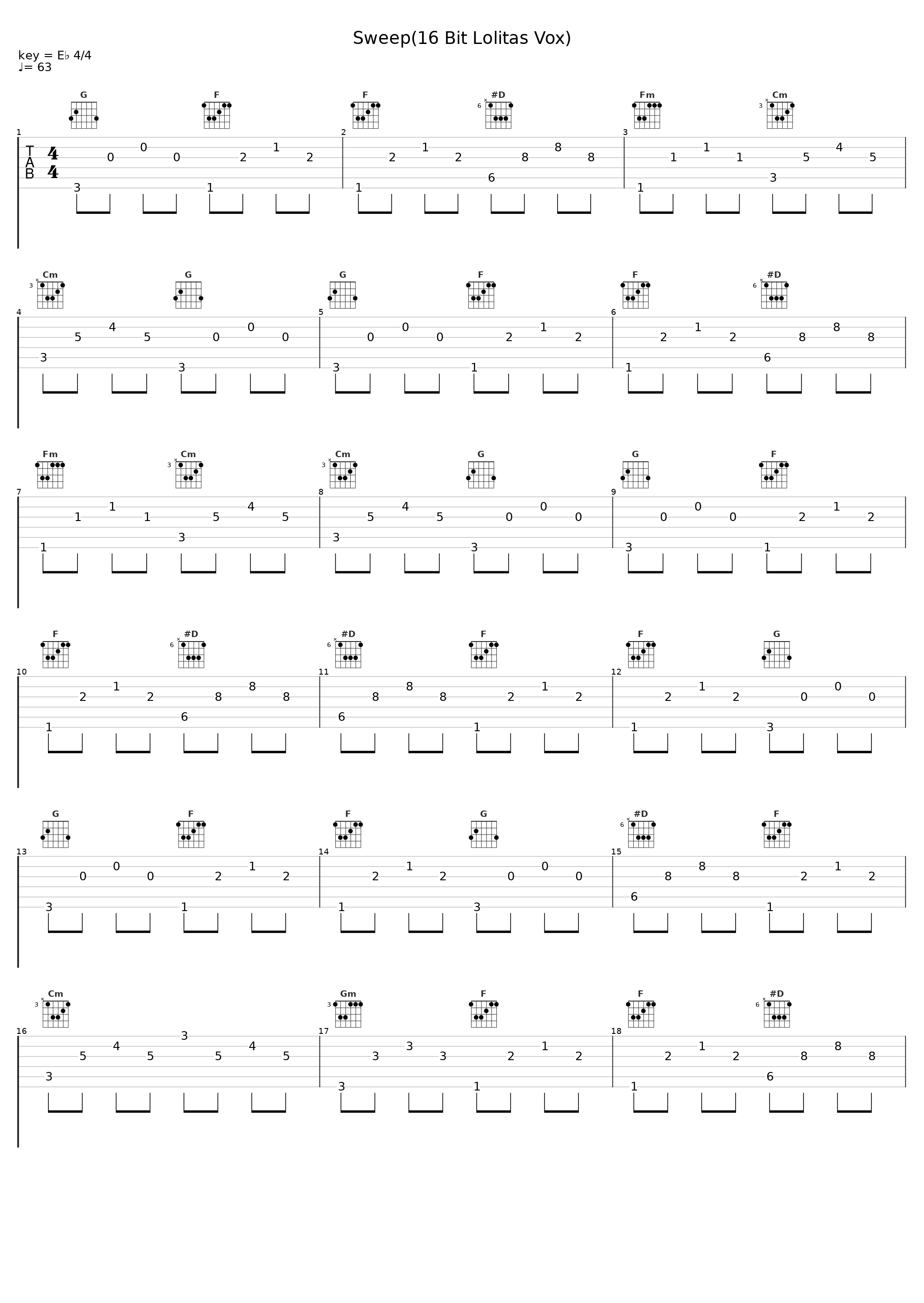 Sweep(16 Bit Lolitas Vox)_Blue Foundation_1