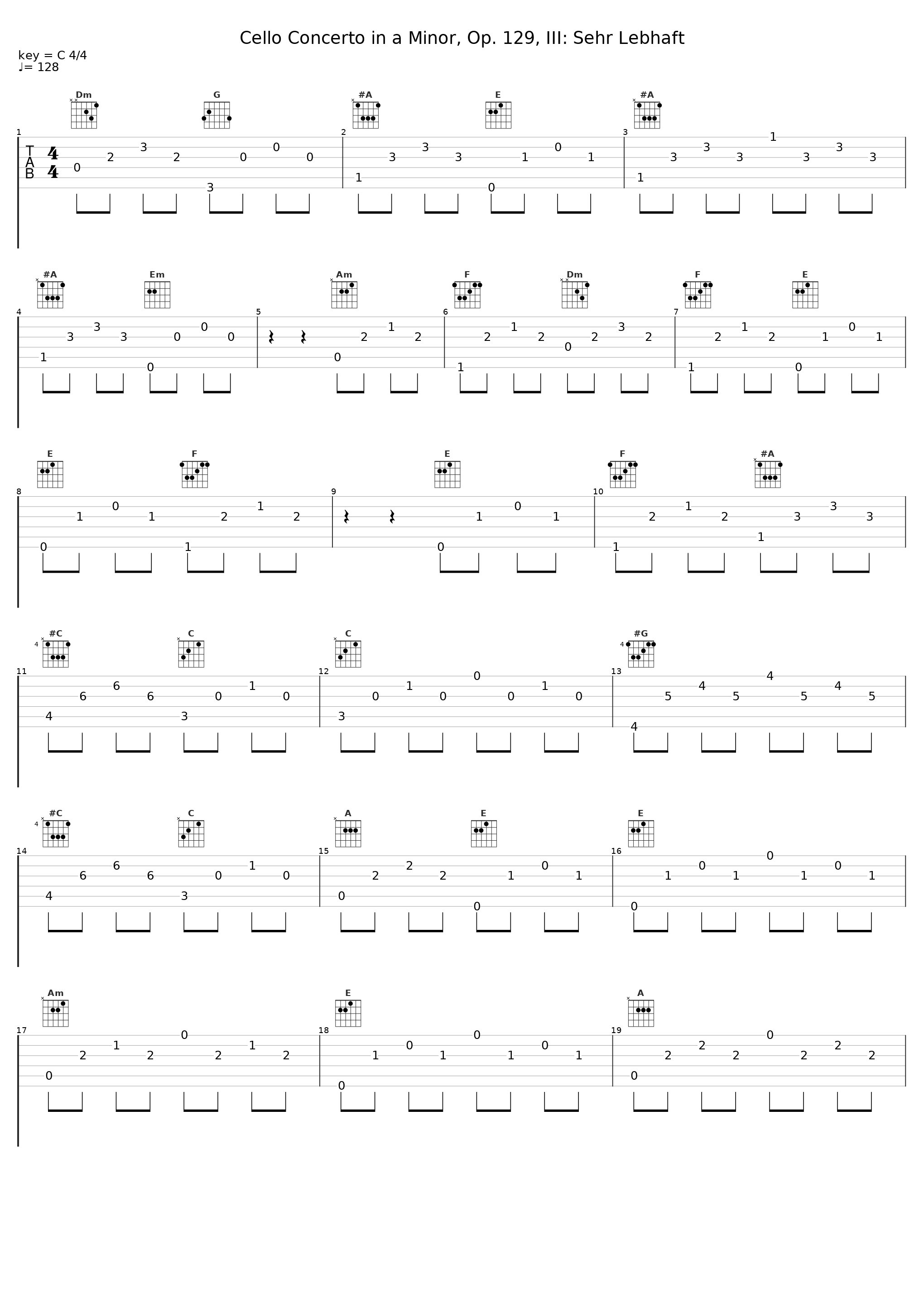 Cello Concerto in a Minor, Op. 129, III: Sehr Lebhaft_Tibor de Machula,Wilhelm Furtwängler,Berliner Philharmoniker_1