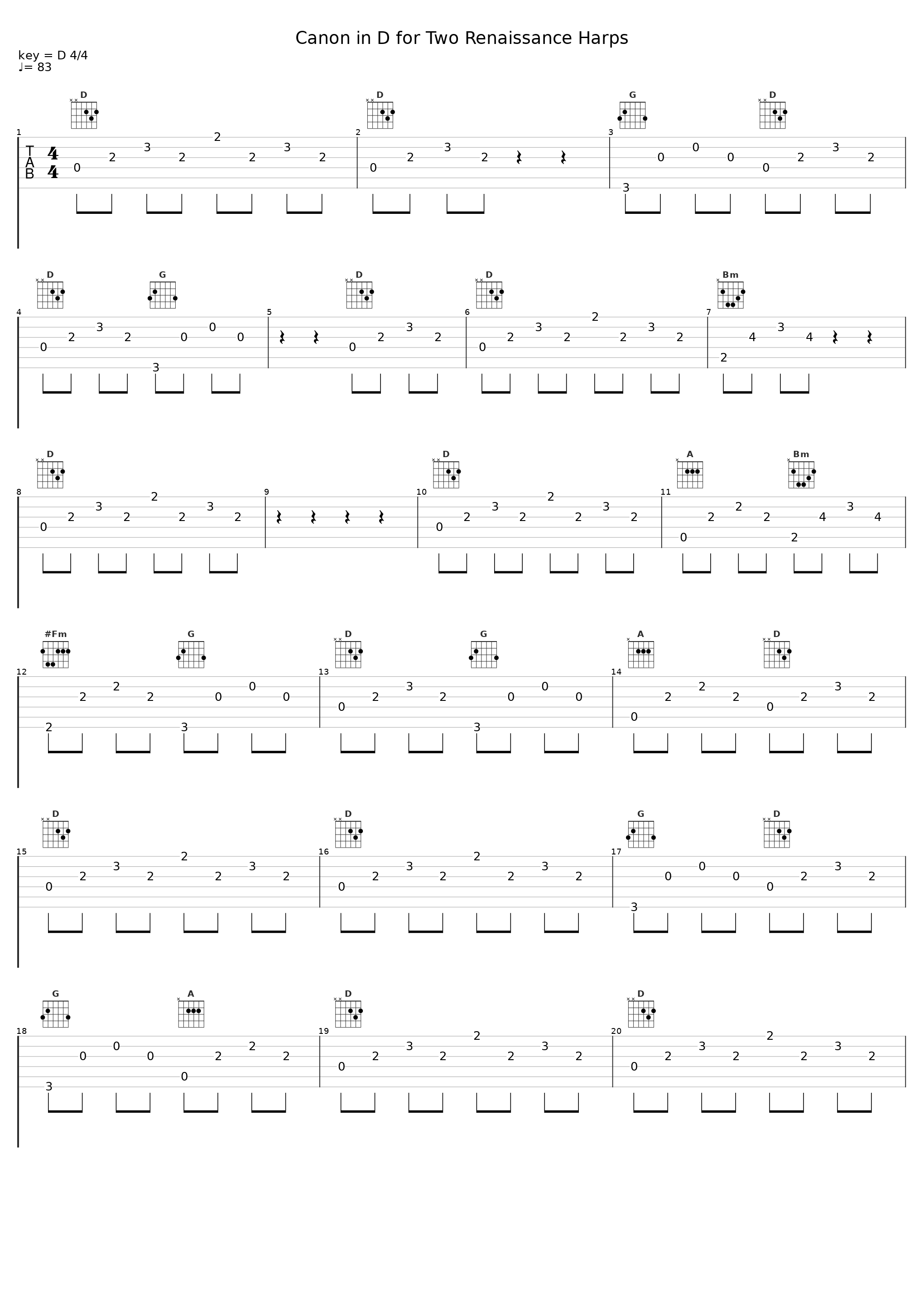Canon in D for Two Renaissance Harps_Kevin MacLeod_1