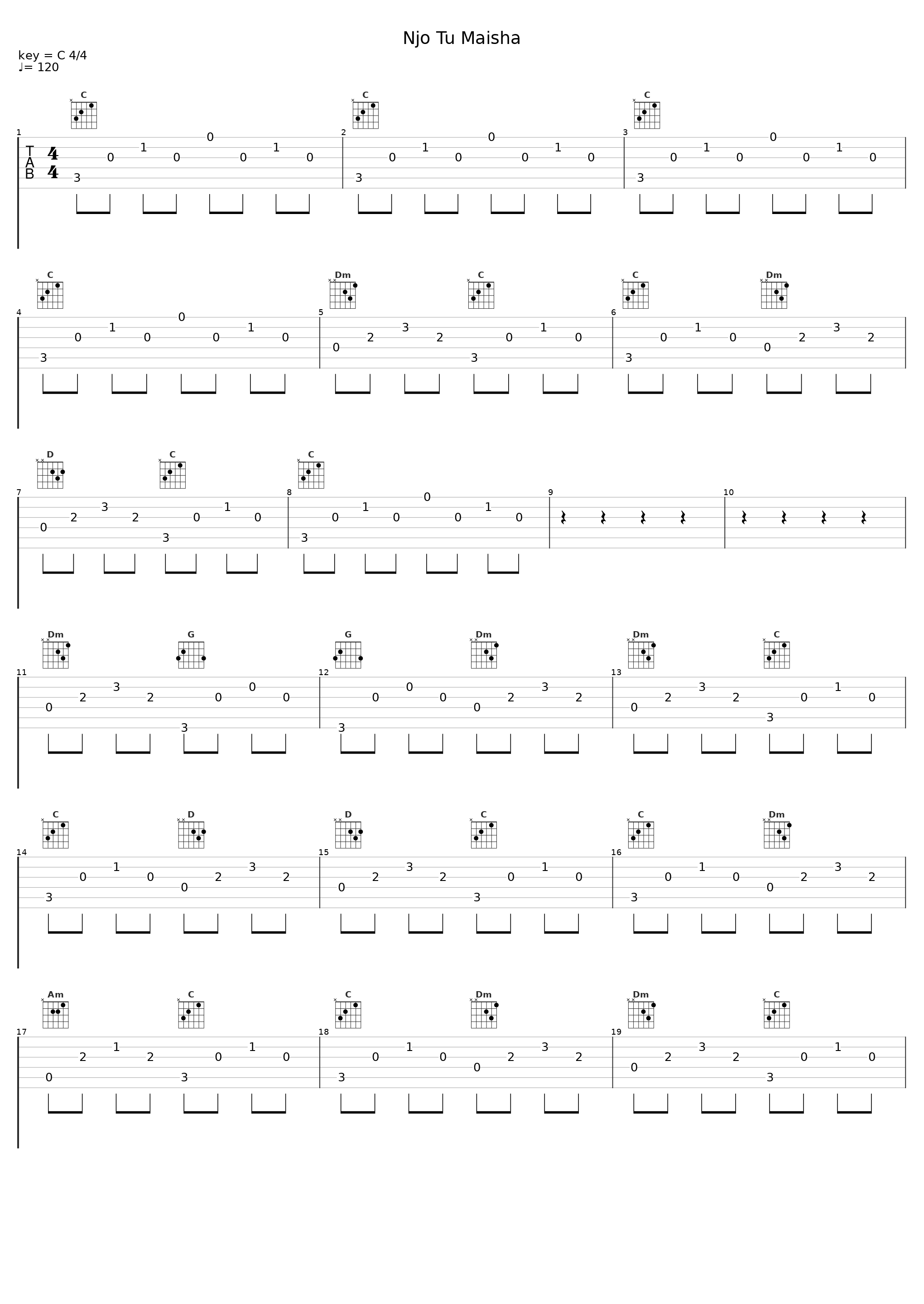 Njo Tu Maisha_Young Tricotage,Timbuktu_1