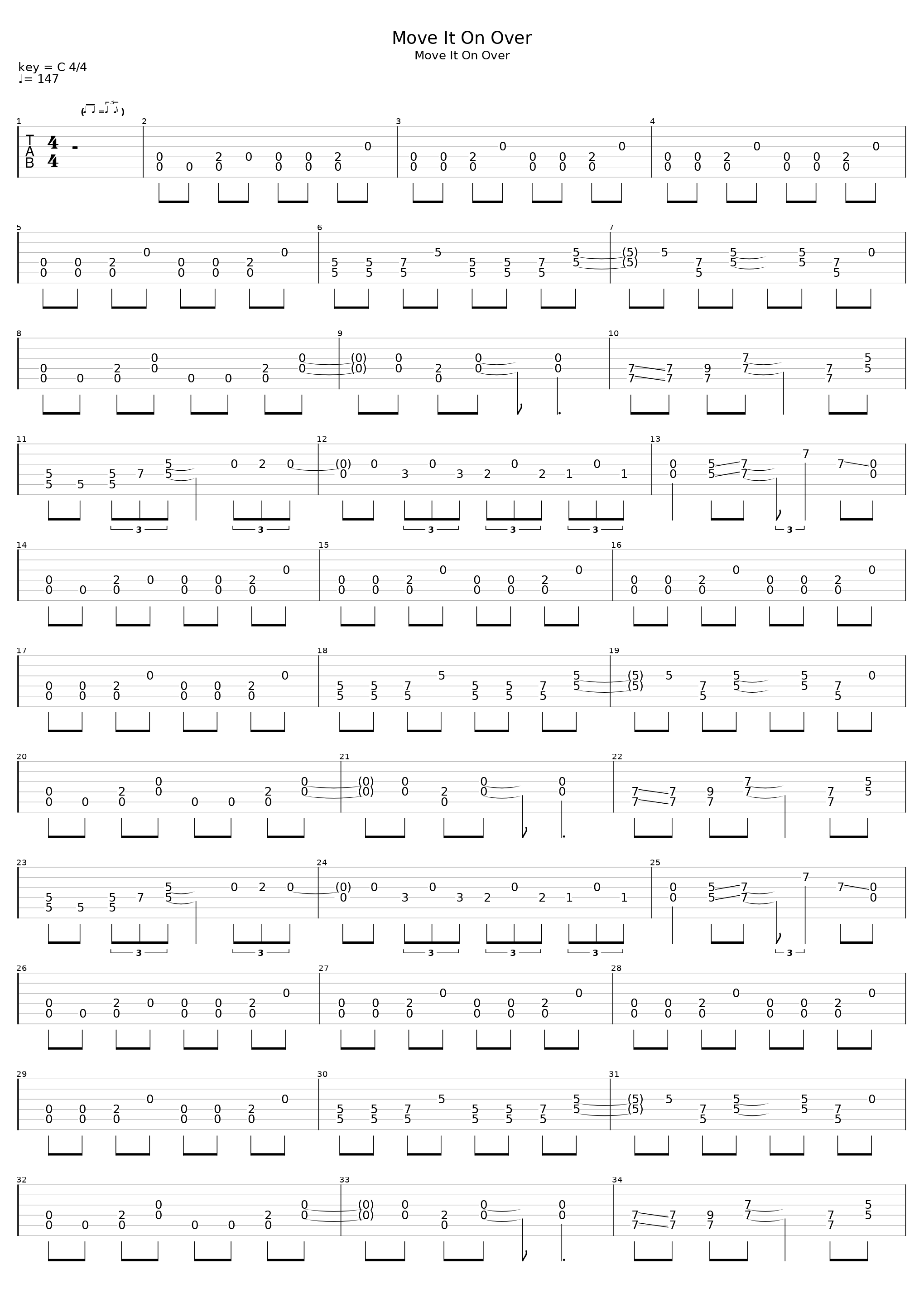 Move It On Over_George Thorogood_1