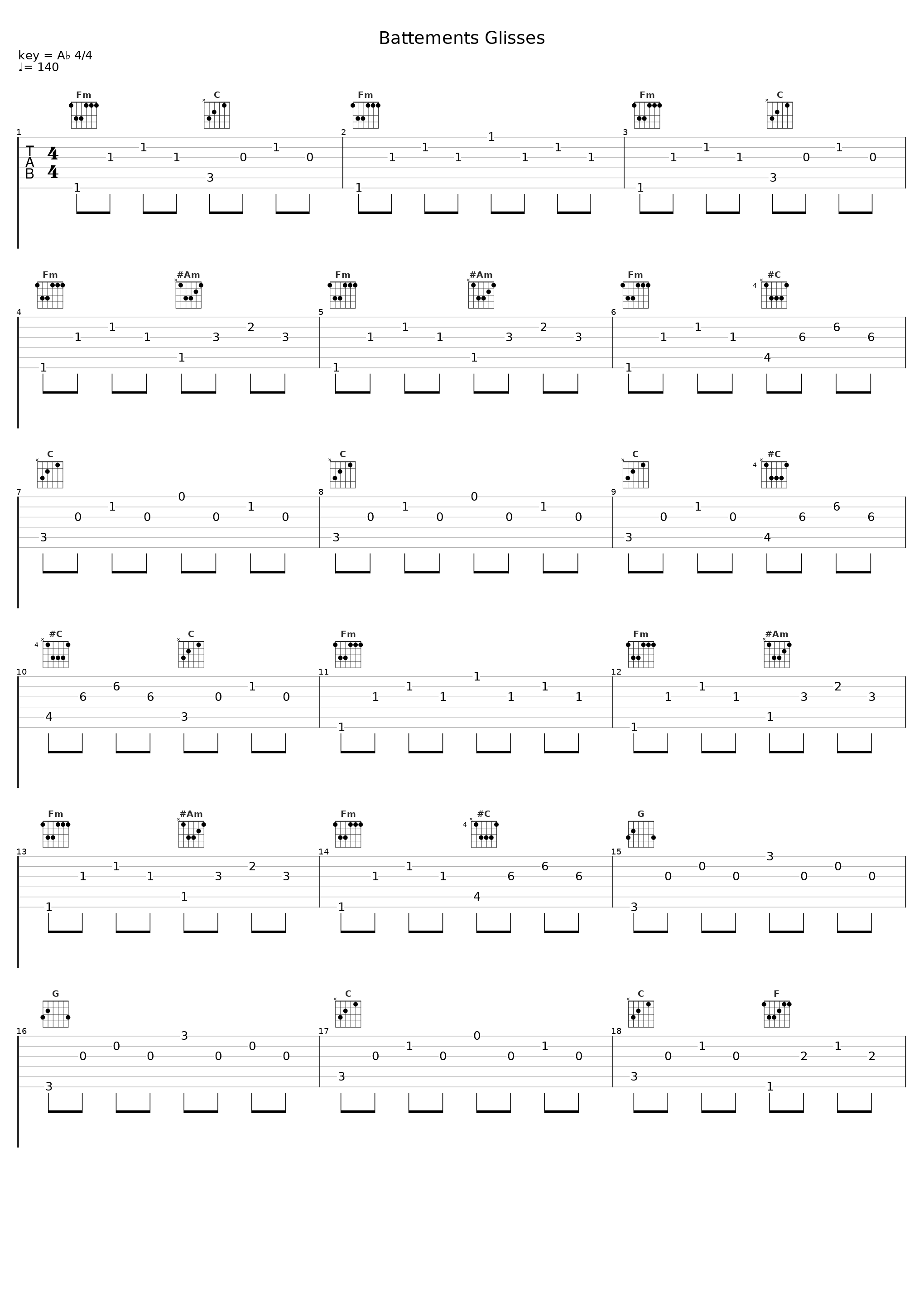 Battements Glisses_Robert Long_1