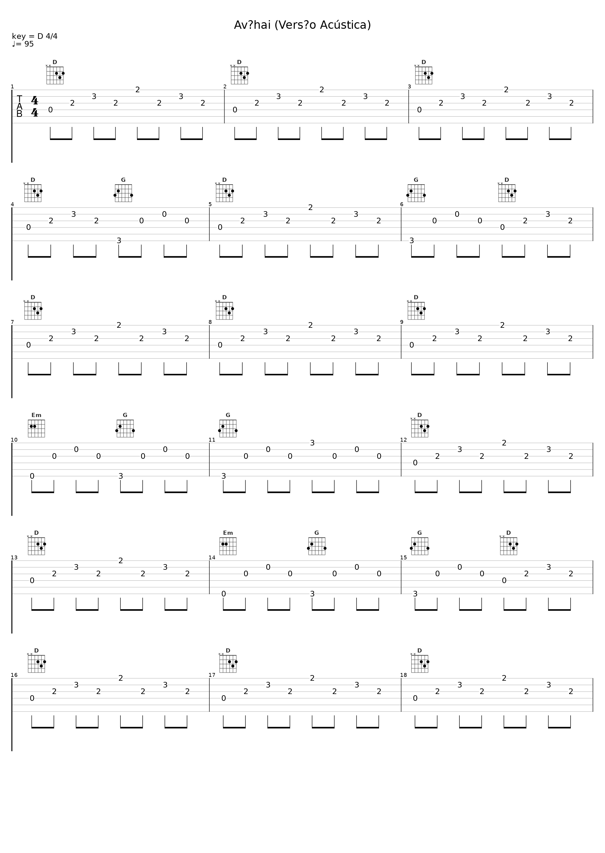 Avôhai (Versão Acústica)_Zé Ramalho_1