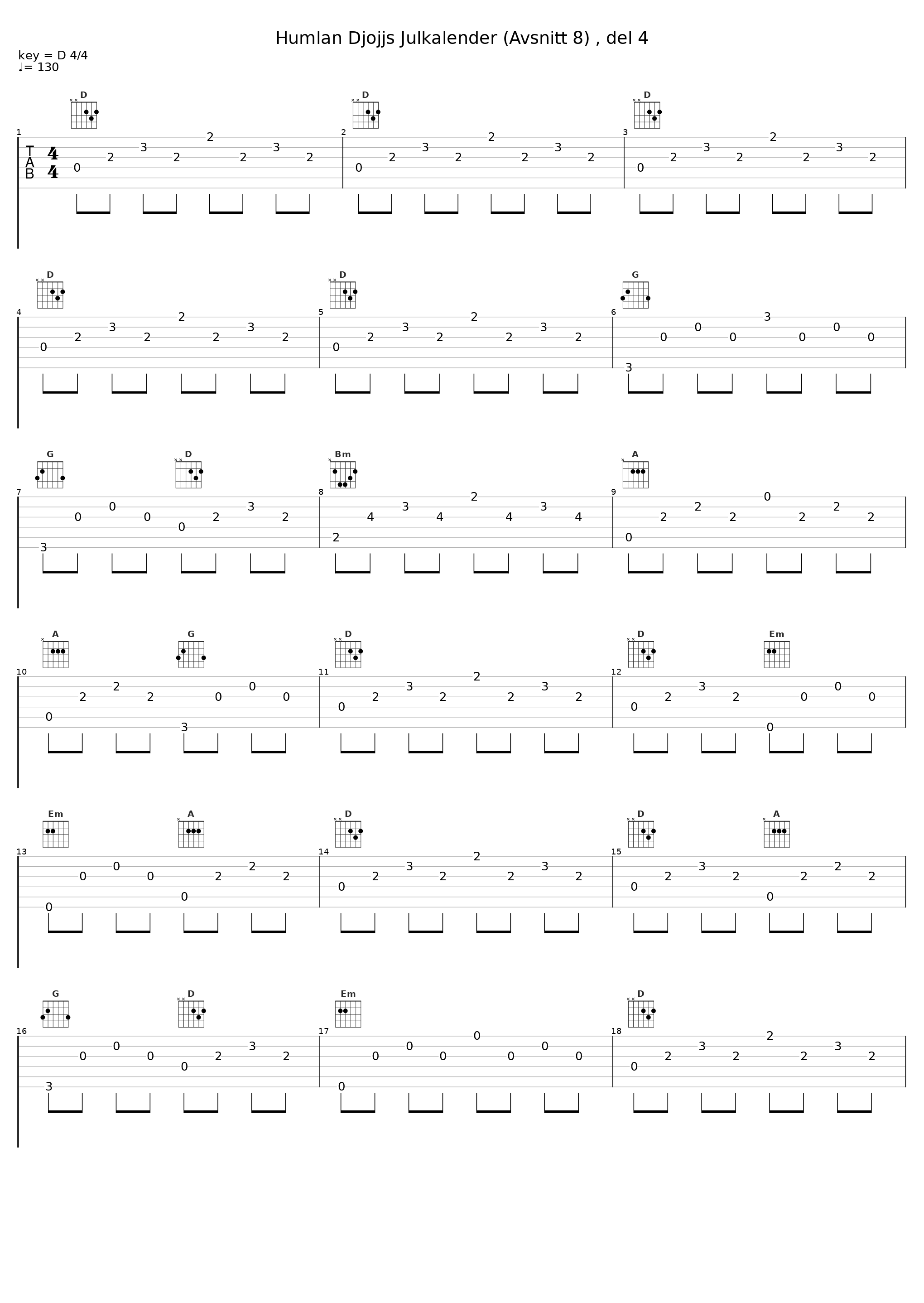 Humlan Djojjs Julkalender (Avsnitt 8) , del 4_Humlan Djojj,Julkalender,Staffan Götestam_1