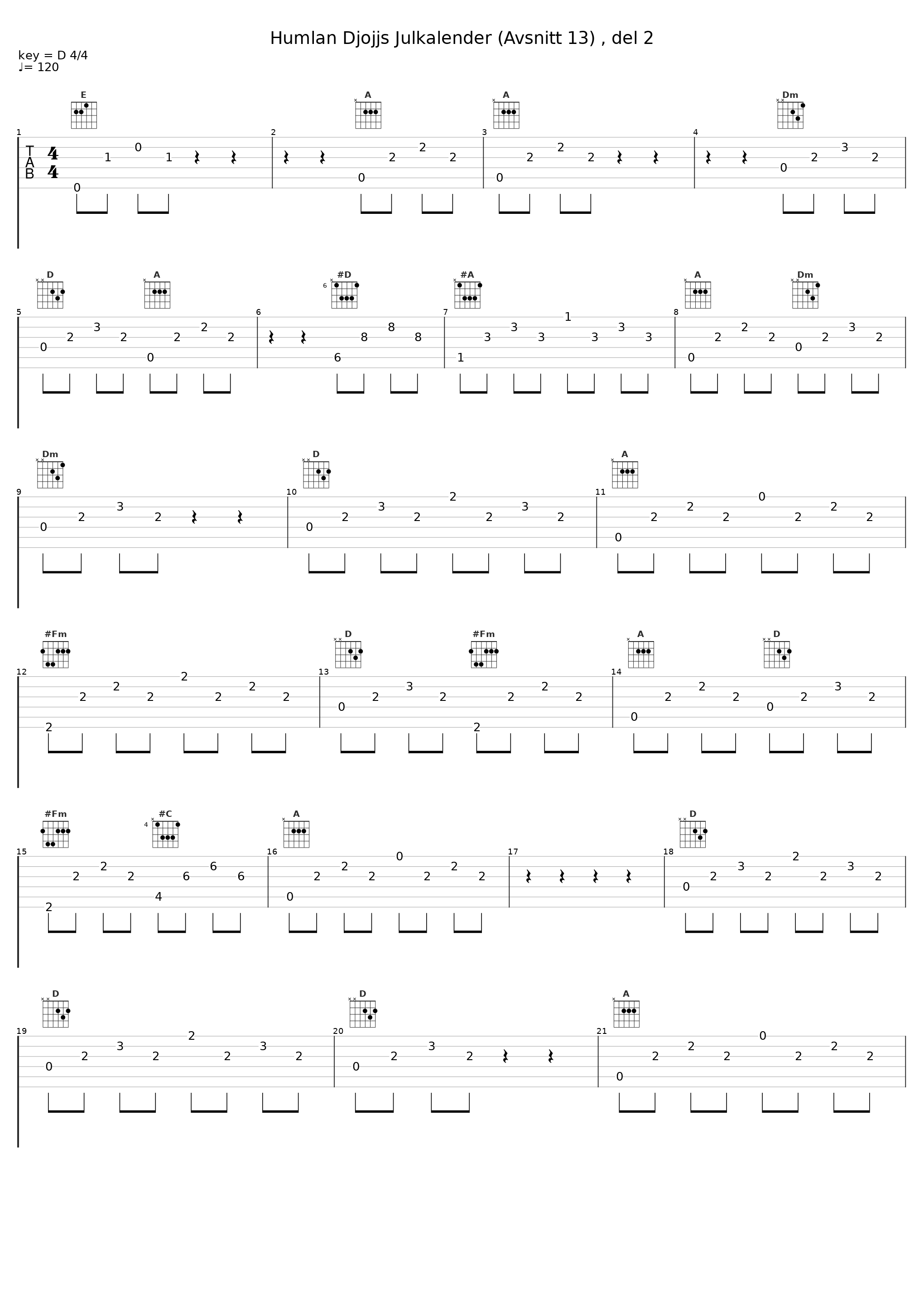 Humlan Djojjs Julkalender (Avsnitt 13) , del 2_Humlan Djojj,Julkalender,Staffan Götestam_1