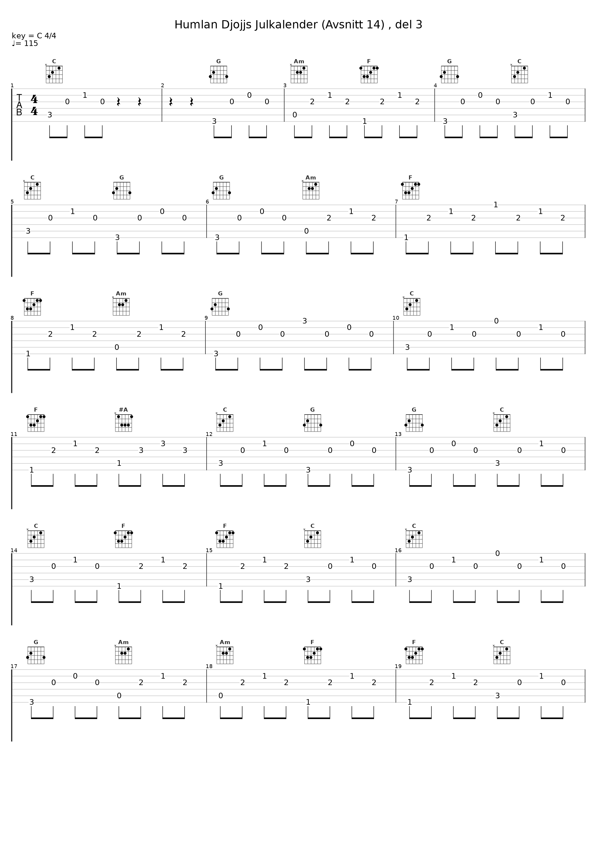 Humlan Djojjs Julkalender (Avsnitt 14) , del 3_Humlan Djojj,Julkalender,Staffan Götestam_1