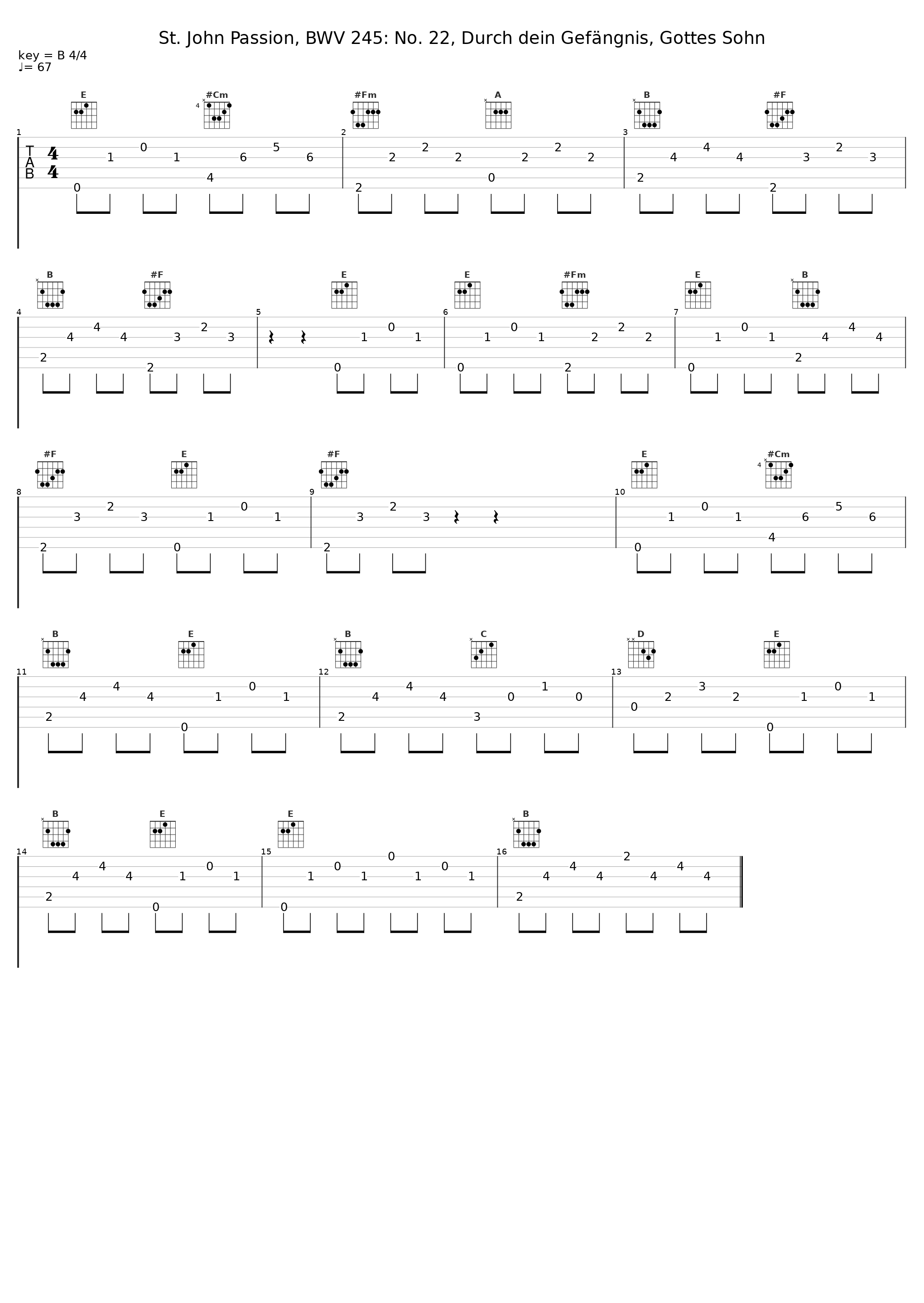 St. John Passion, BWV 245: No. 22, Durch dein Gefängnis, Gottes Sohn_Gachinger Kantorei_1