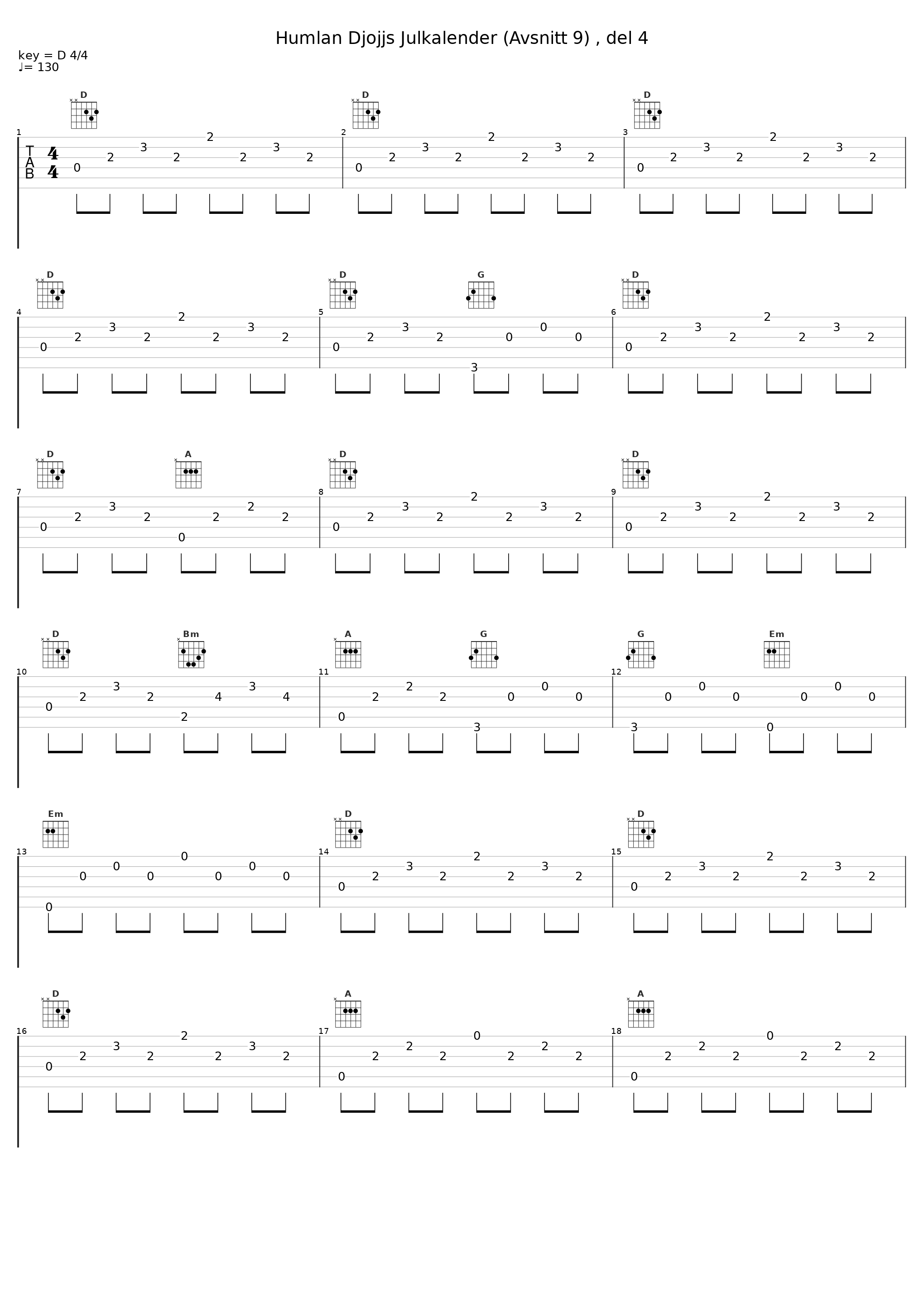 Humlan Djojjs Julkalender (Avsnitt 9) , del 4_Humlan Djojj,Julkalender,Staffan Götestam_1